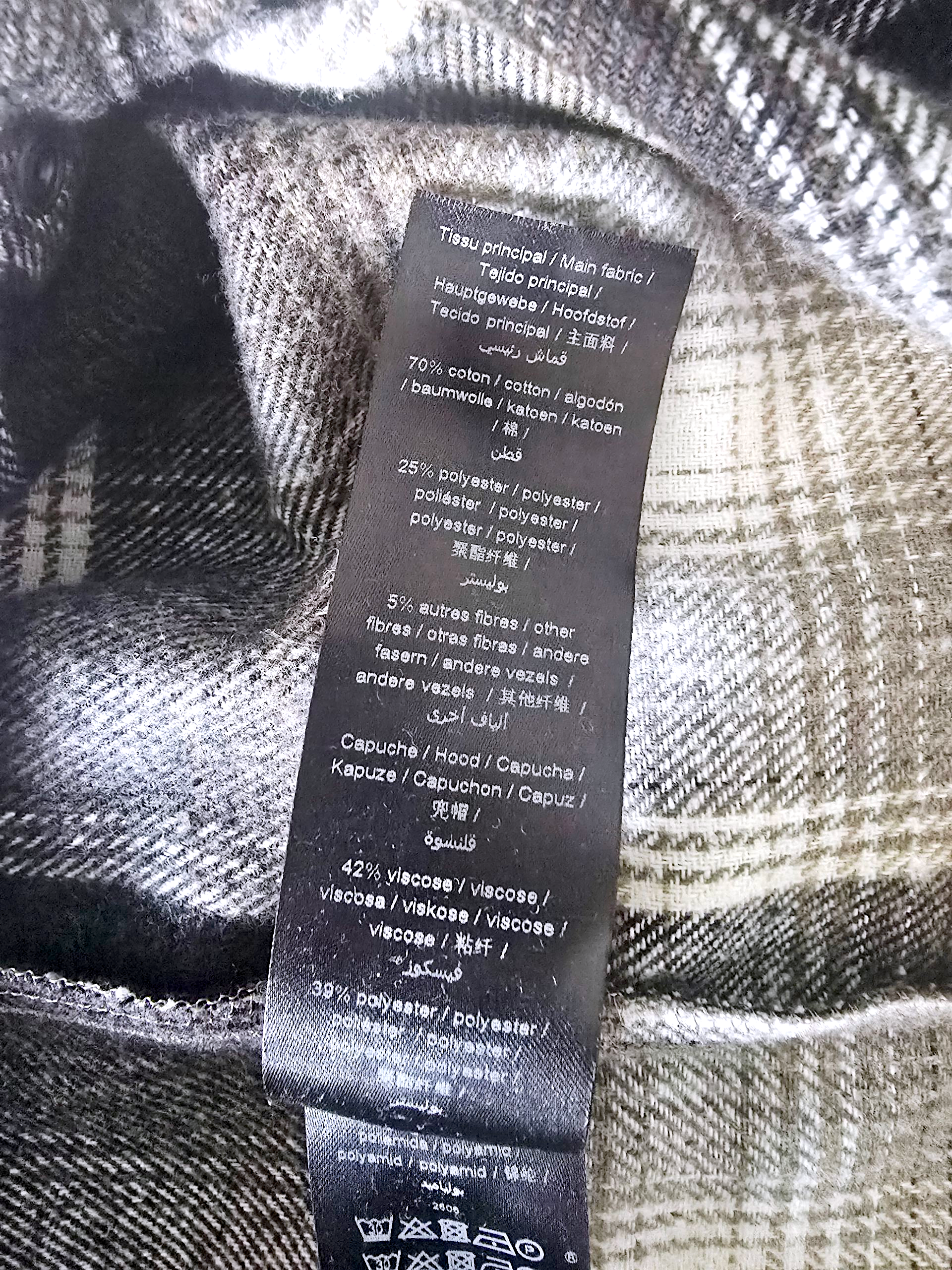 Chemise / surchemise à carreaux