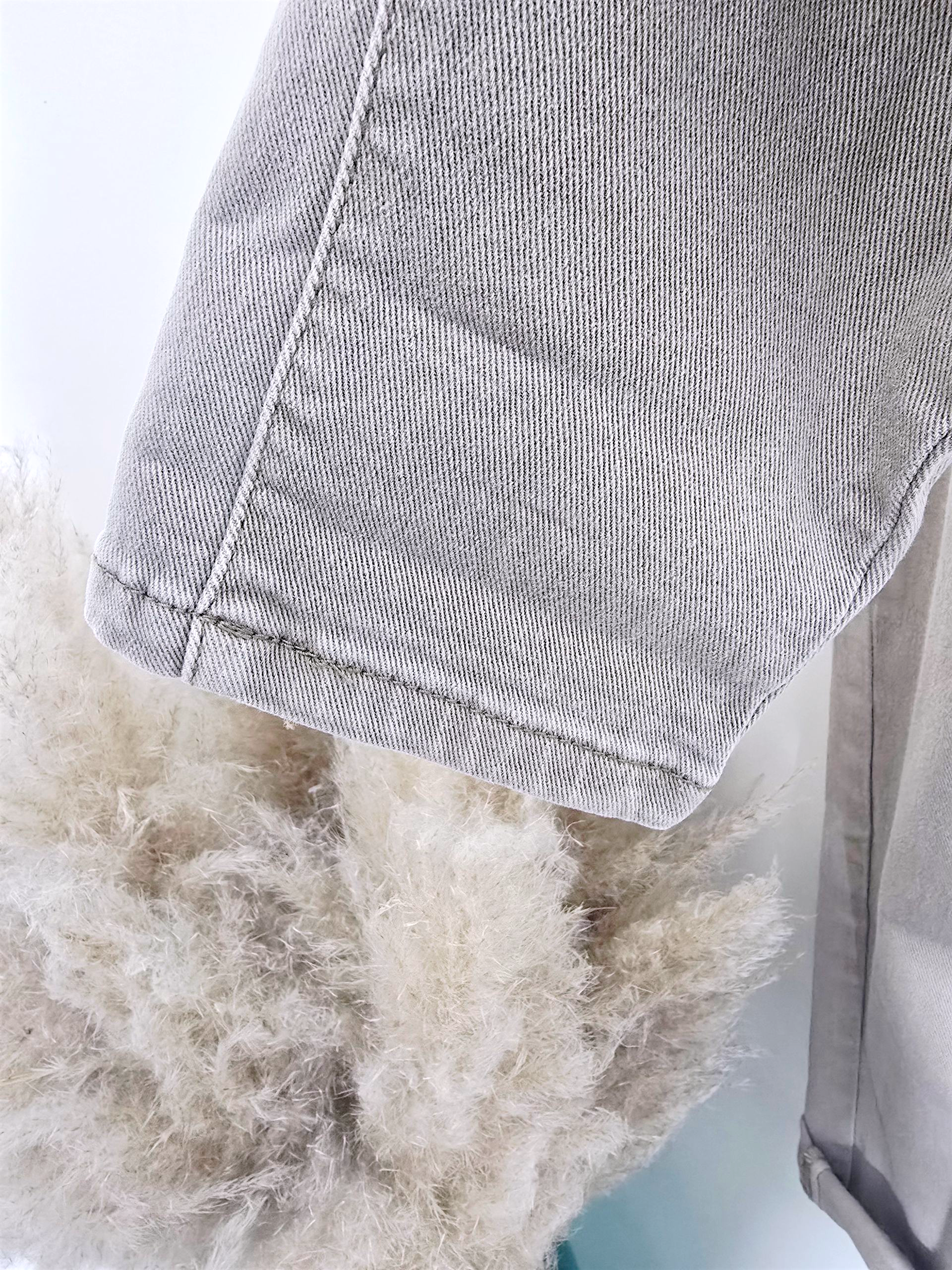 Pantalon jeeging beige