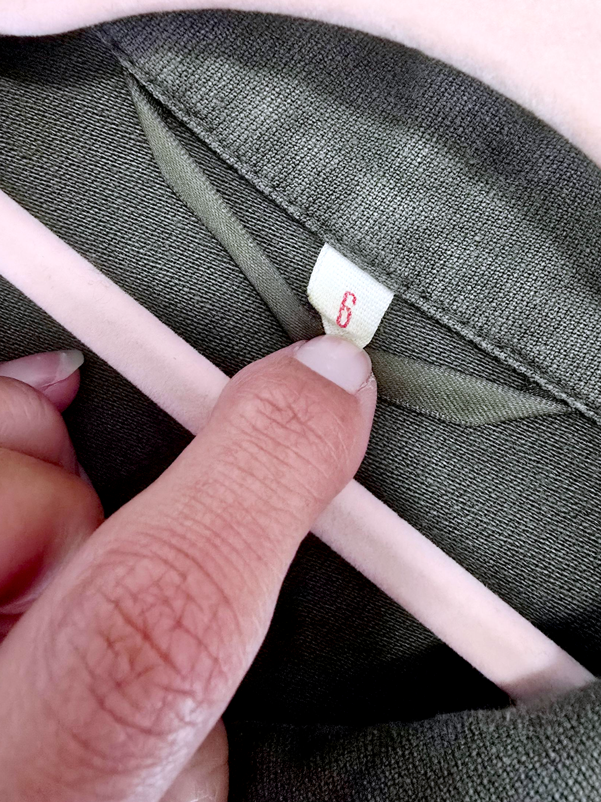 Saharienne créateur peinte à la main