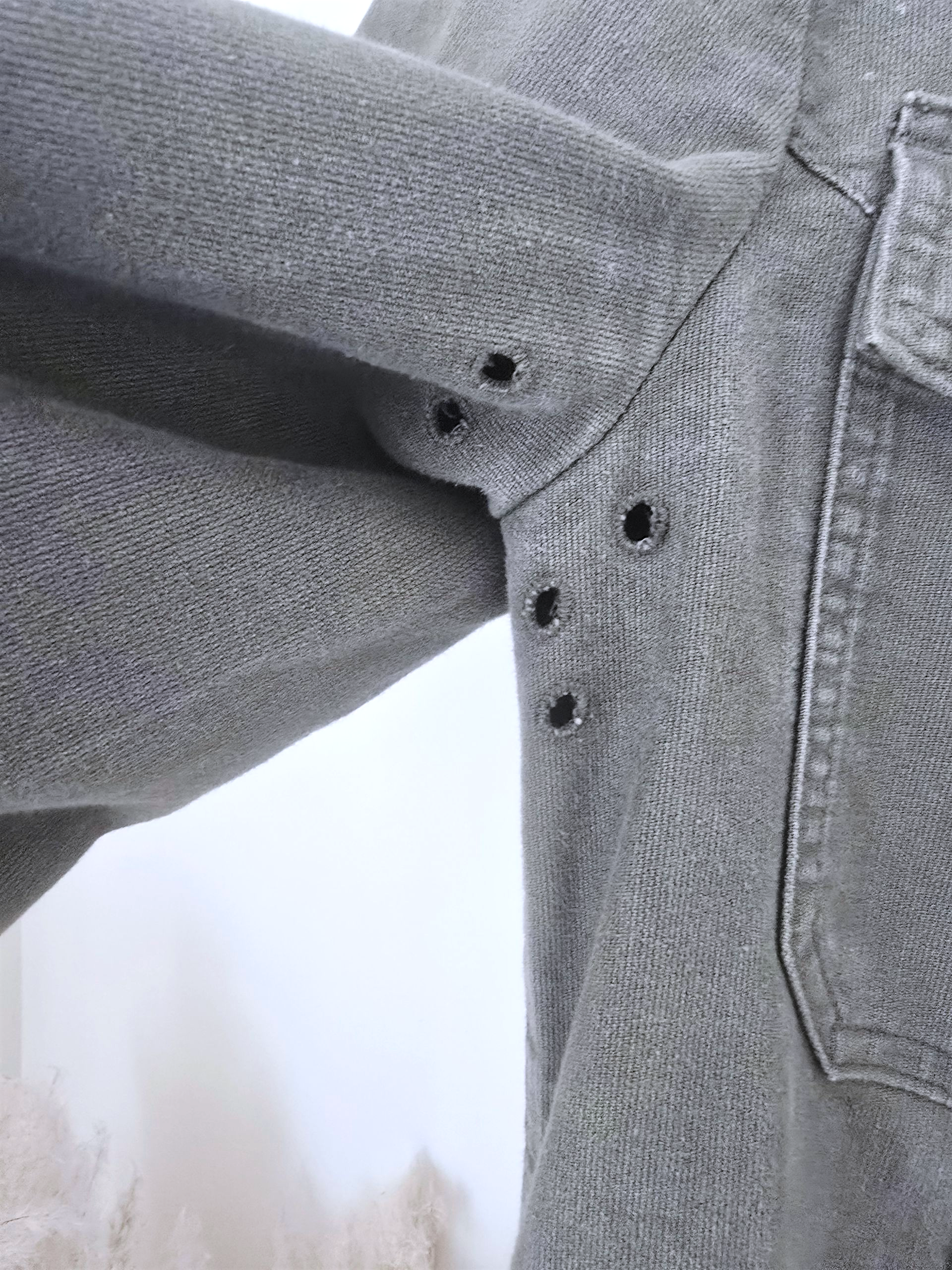 Saharienne créateur peinte à la main