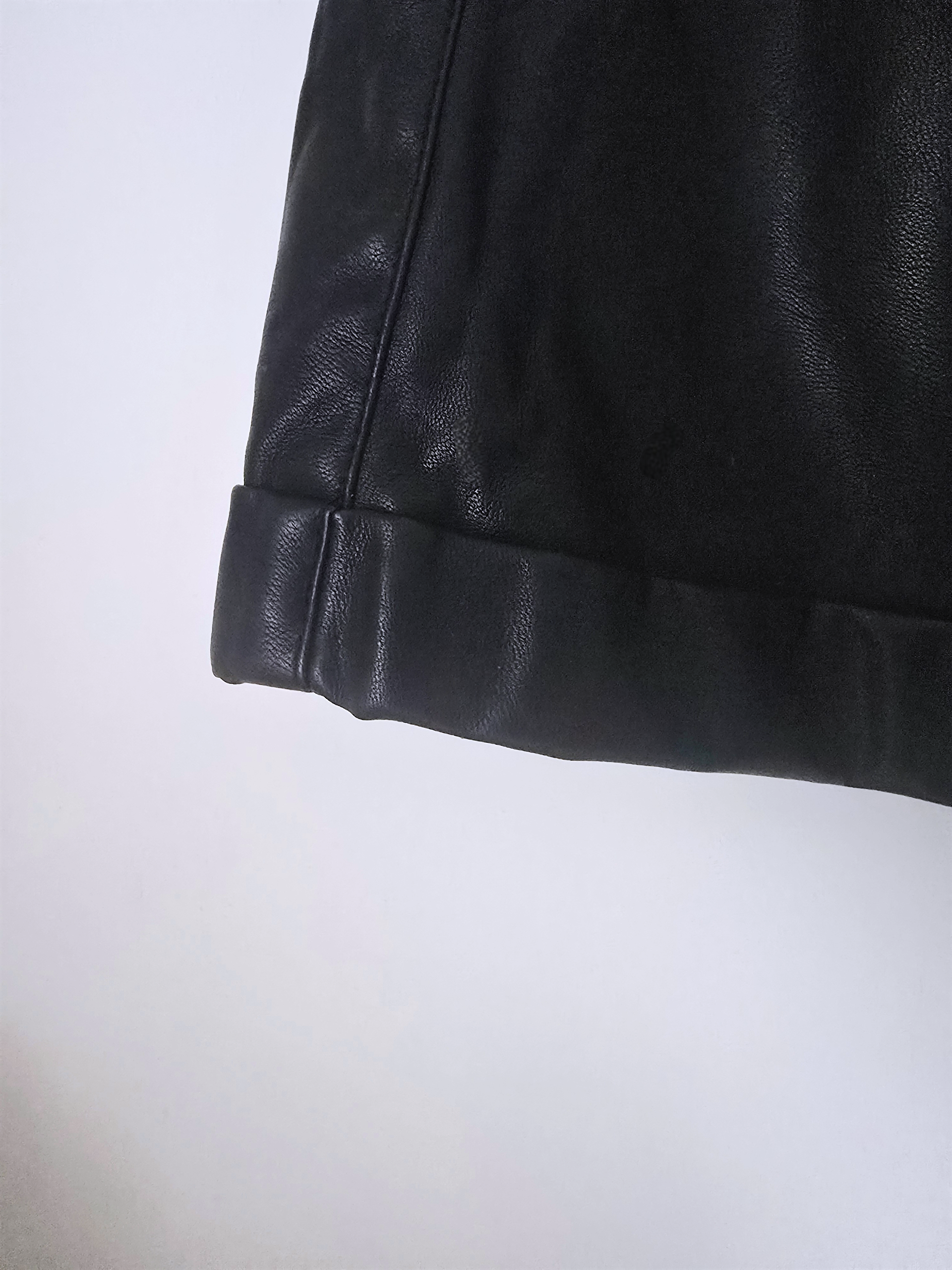 Short similicuir noir Pinko