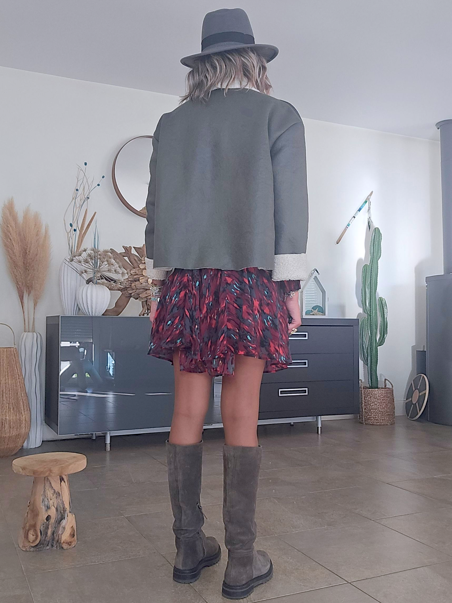 Blouson aviateur kaki