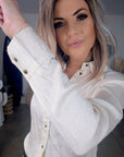 Chemise fluide à imprimé en relief - 𝐌𝐚𝐫𝐢𝐧𝐚𝟒𝟒𝐟𝐚𝐦𝐢𝐥𝐲