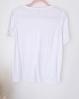 T-shirt blanc Lady Karl