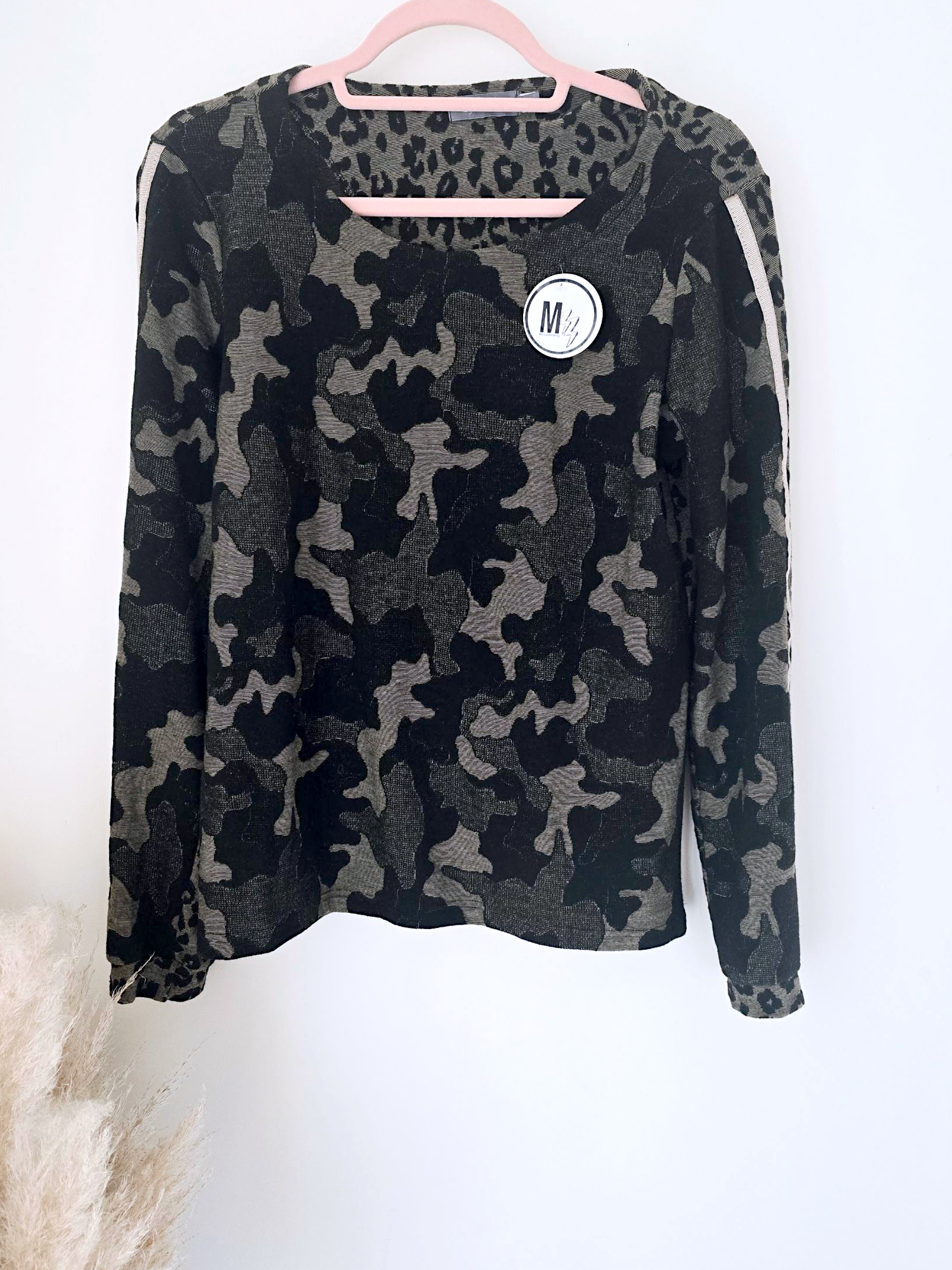 Pull camouflage léo kaki