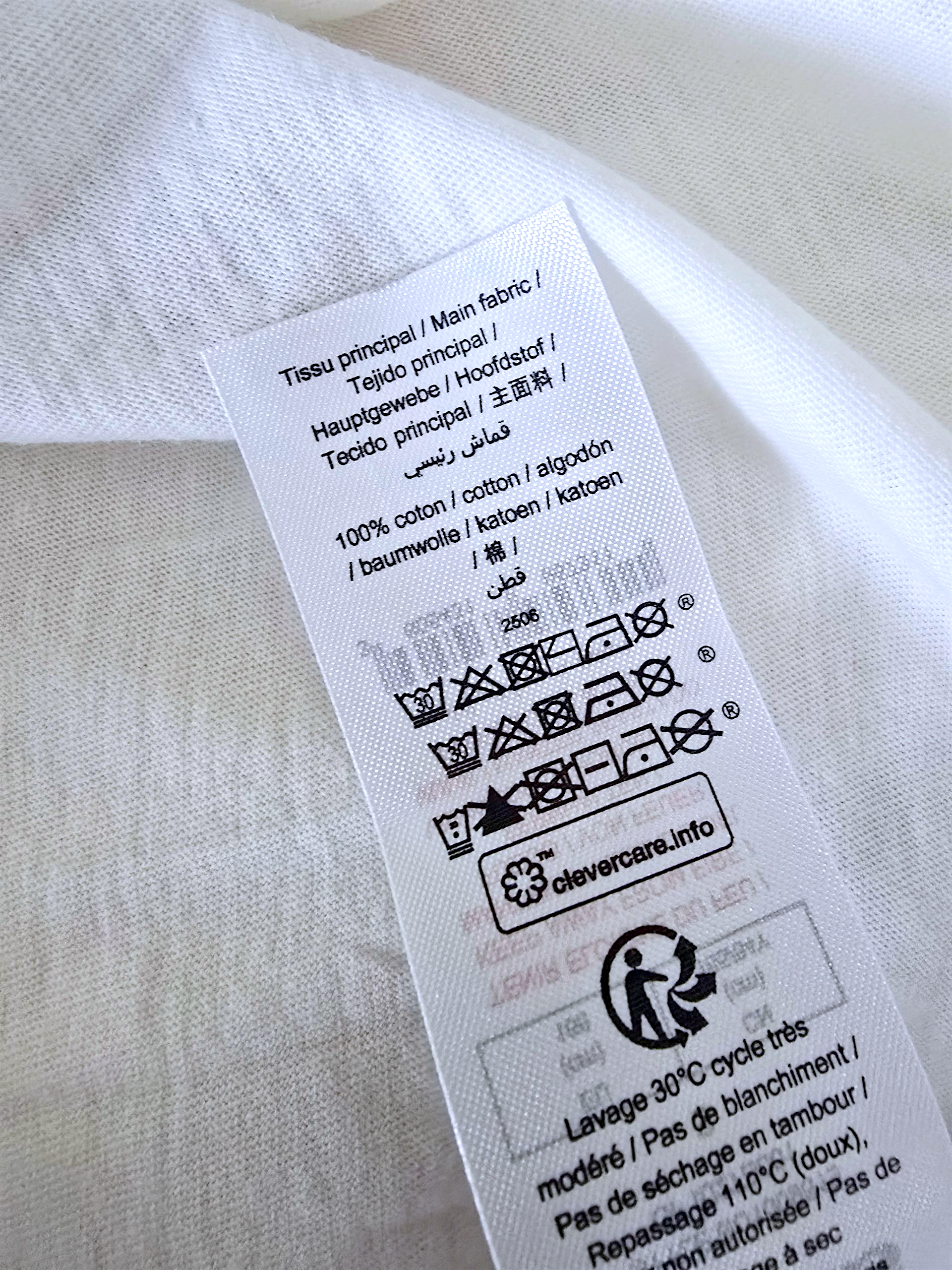 T-shirt blanc rock-chic