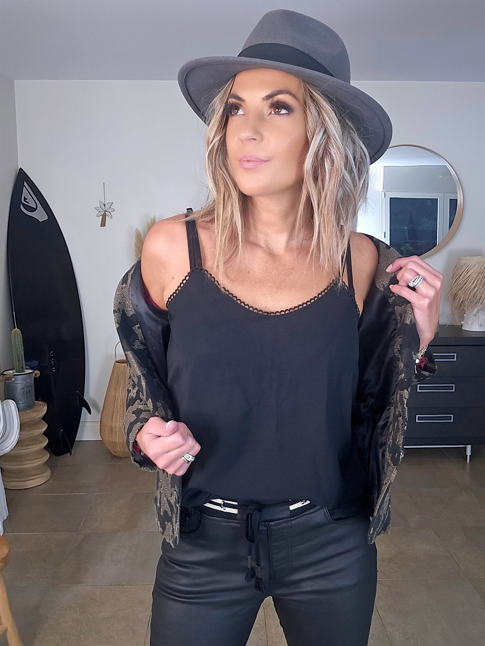 Débardeur Léa noir