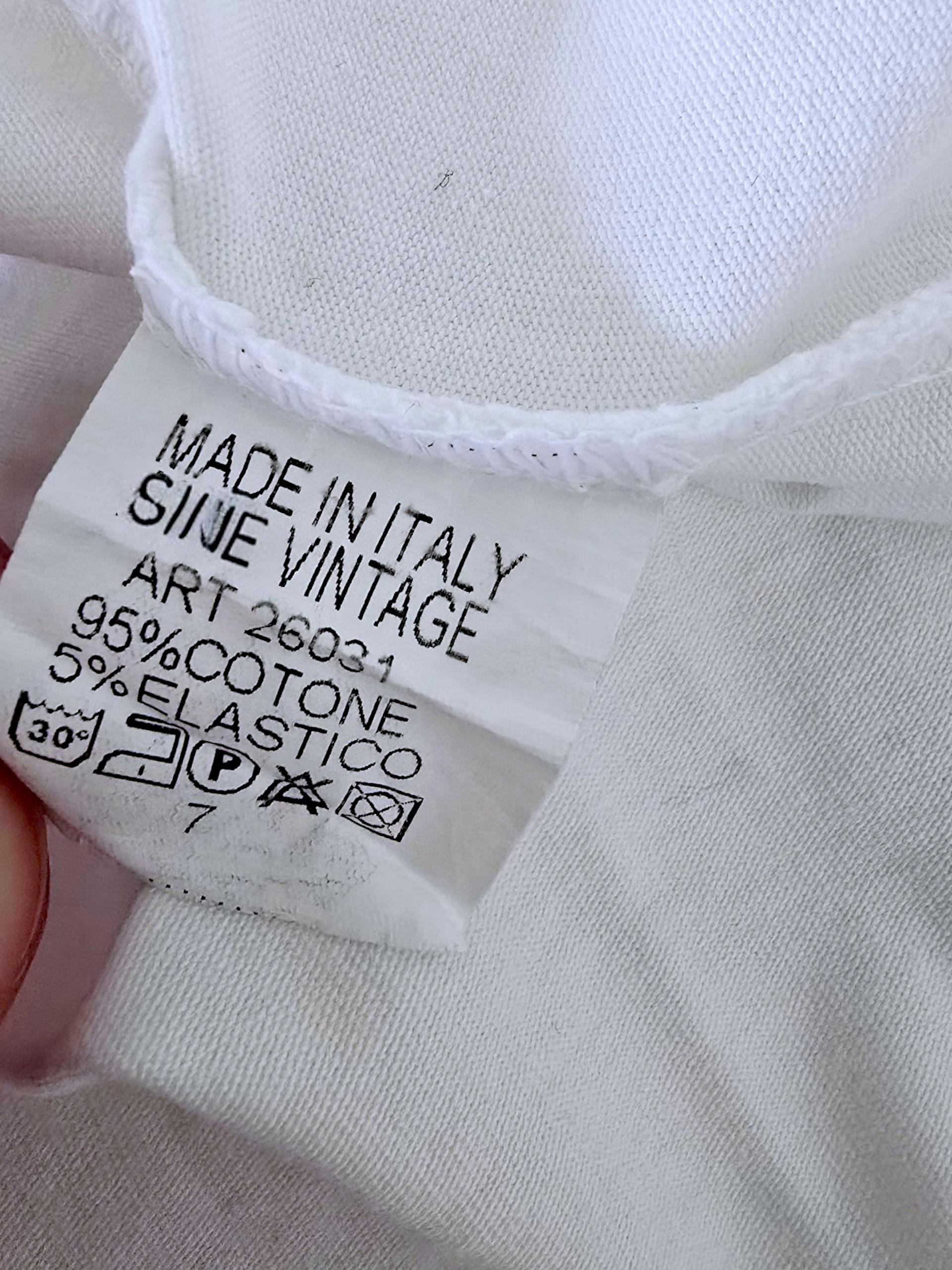 T-shirt blanc Rolling Stone