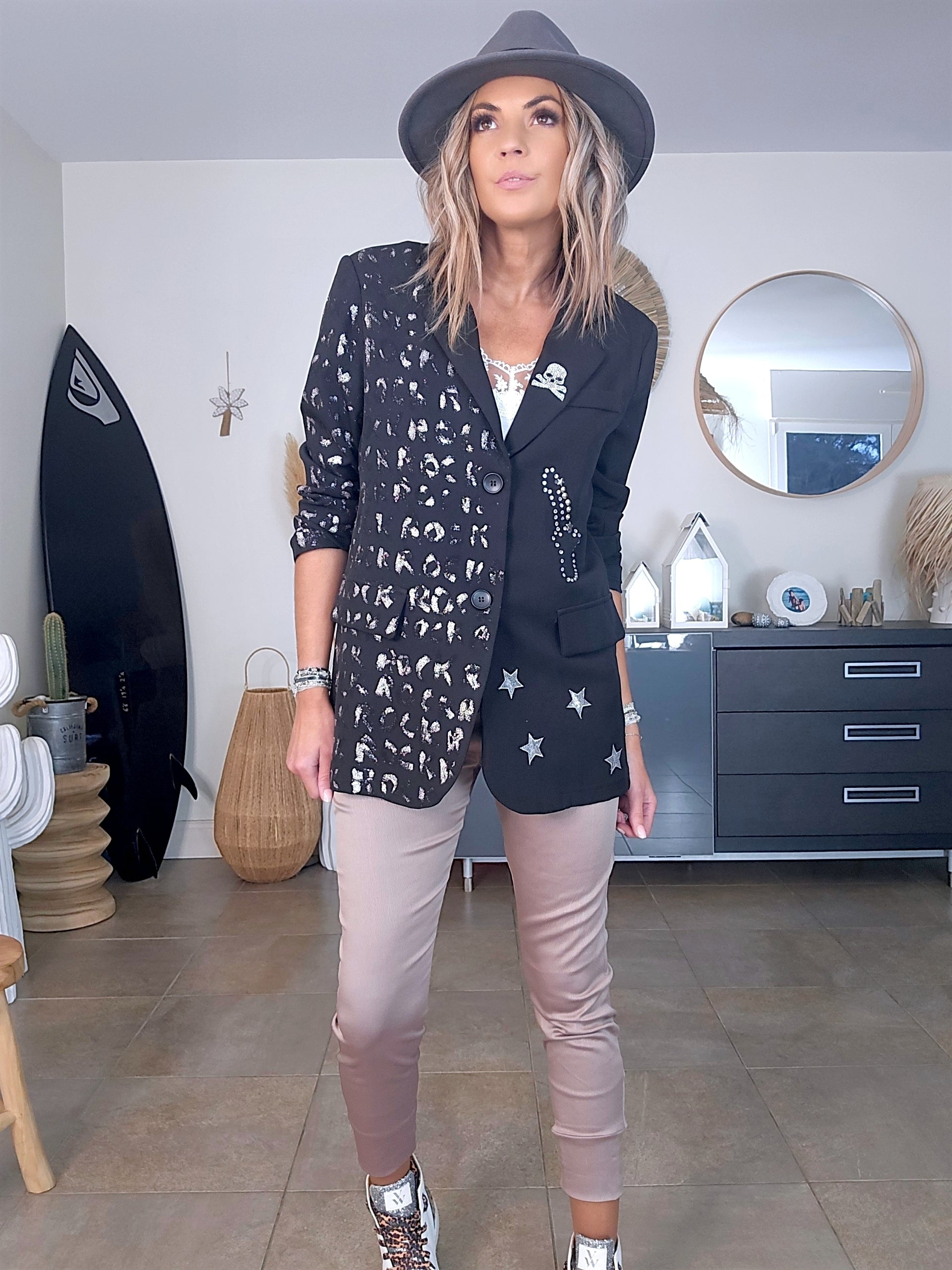 Blazer noir créateur