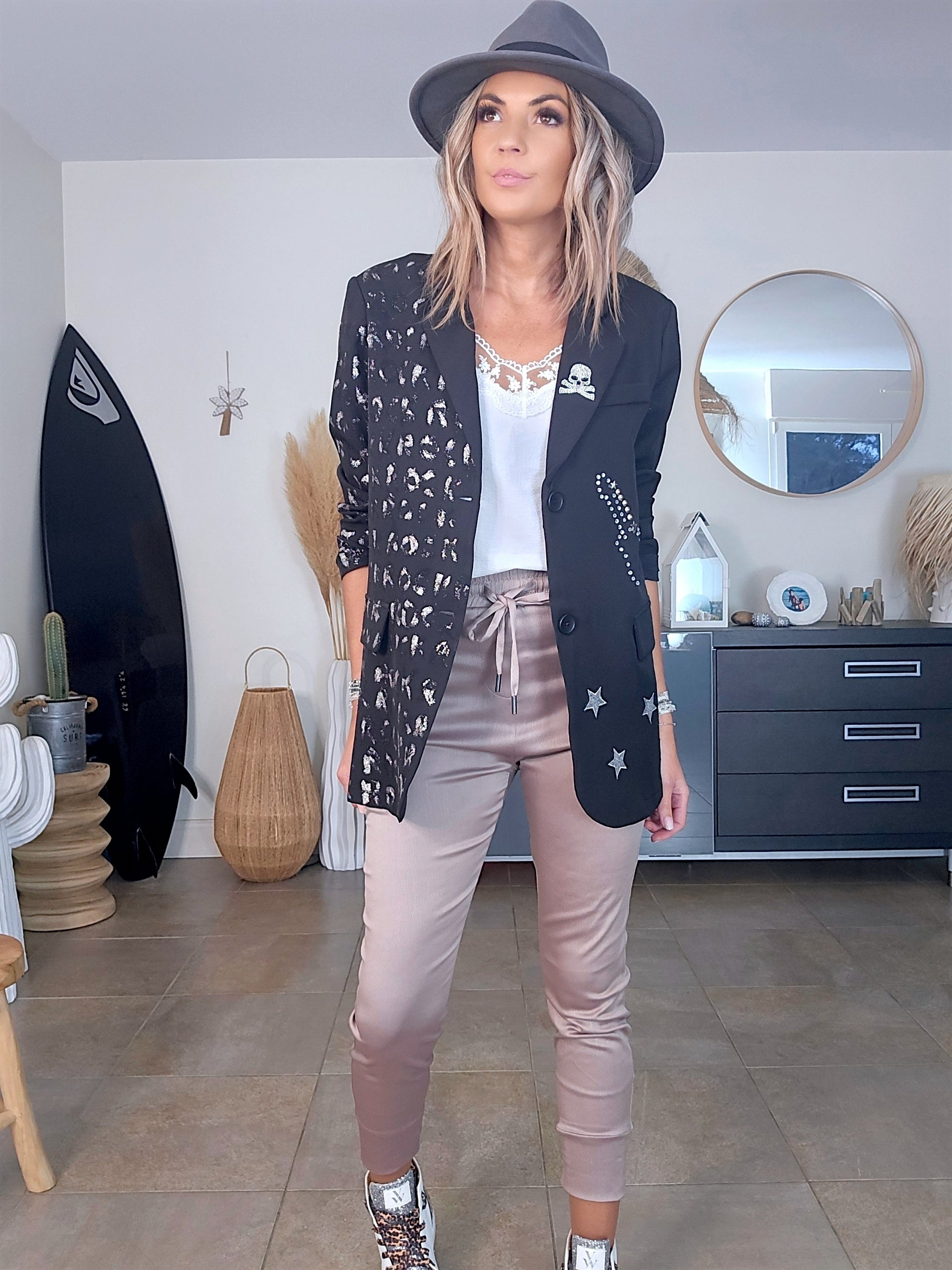 Blazer noir créateur