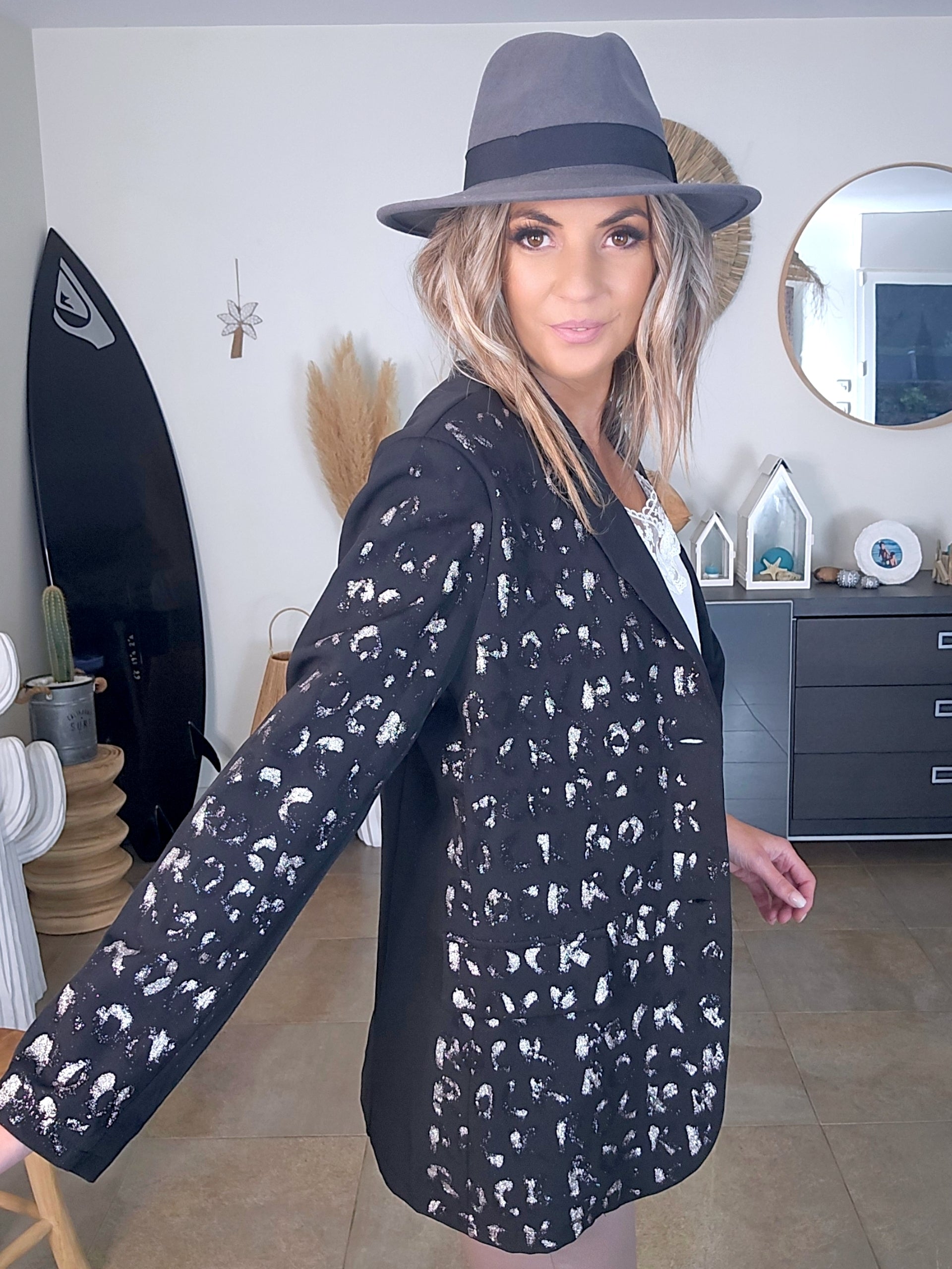 Blazer noir créateur