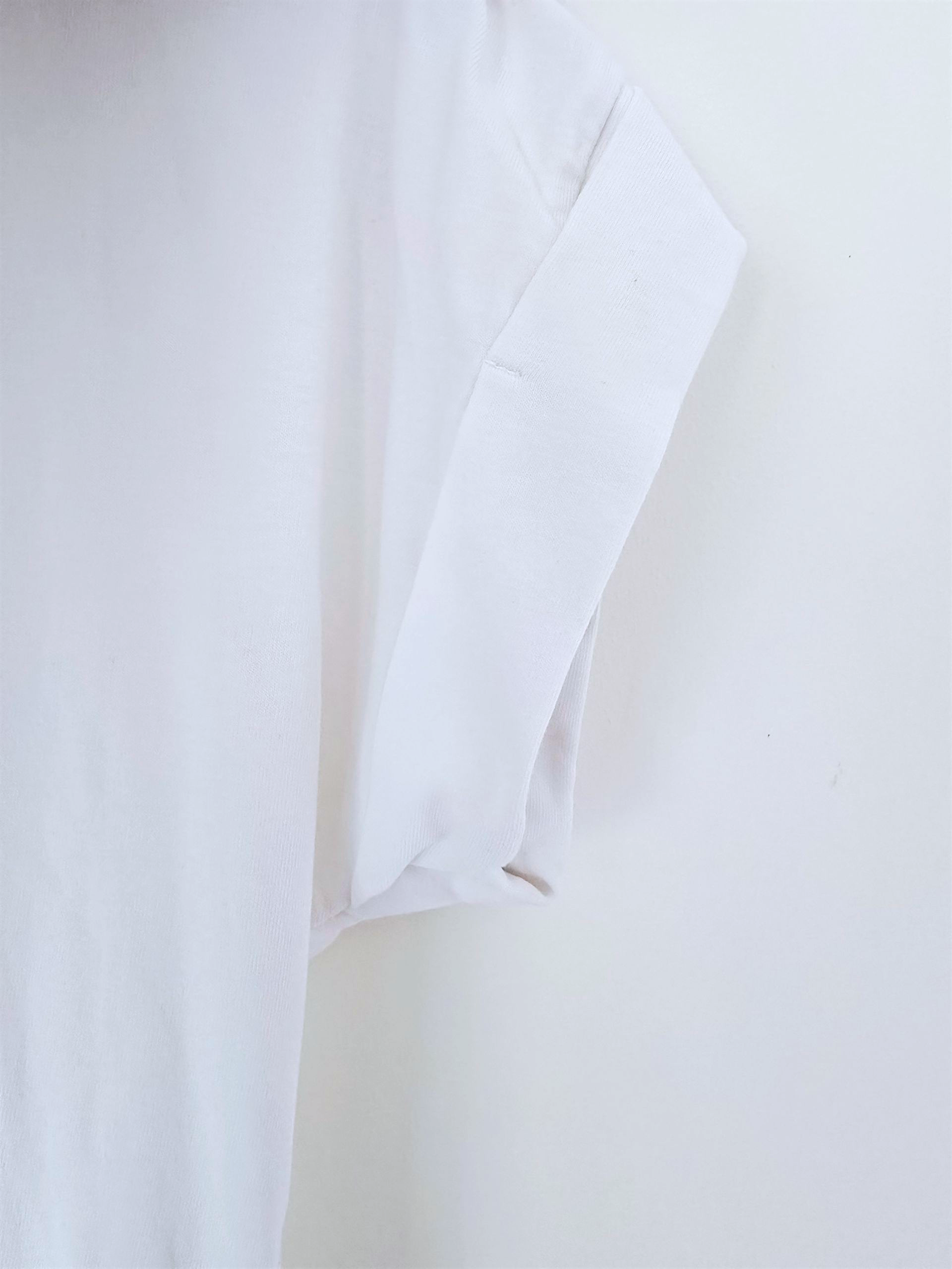 T-shirt blanc Rolling Stone