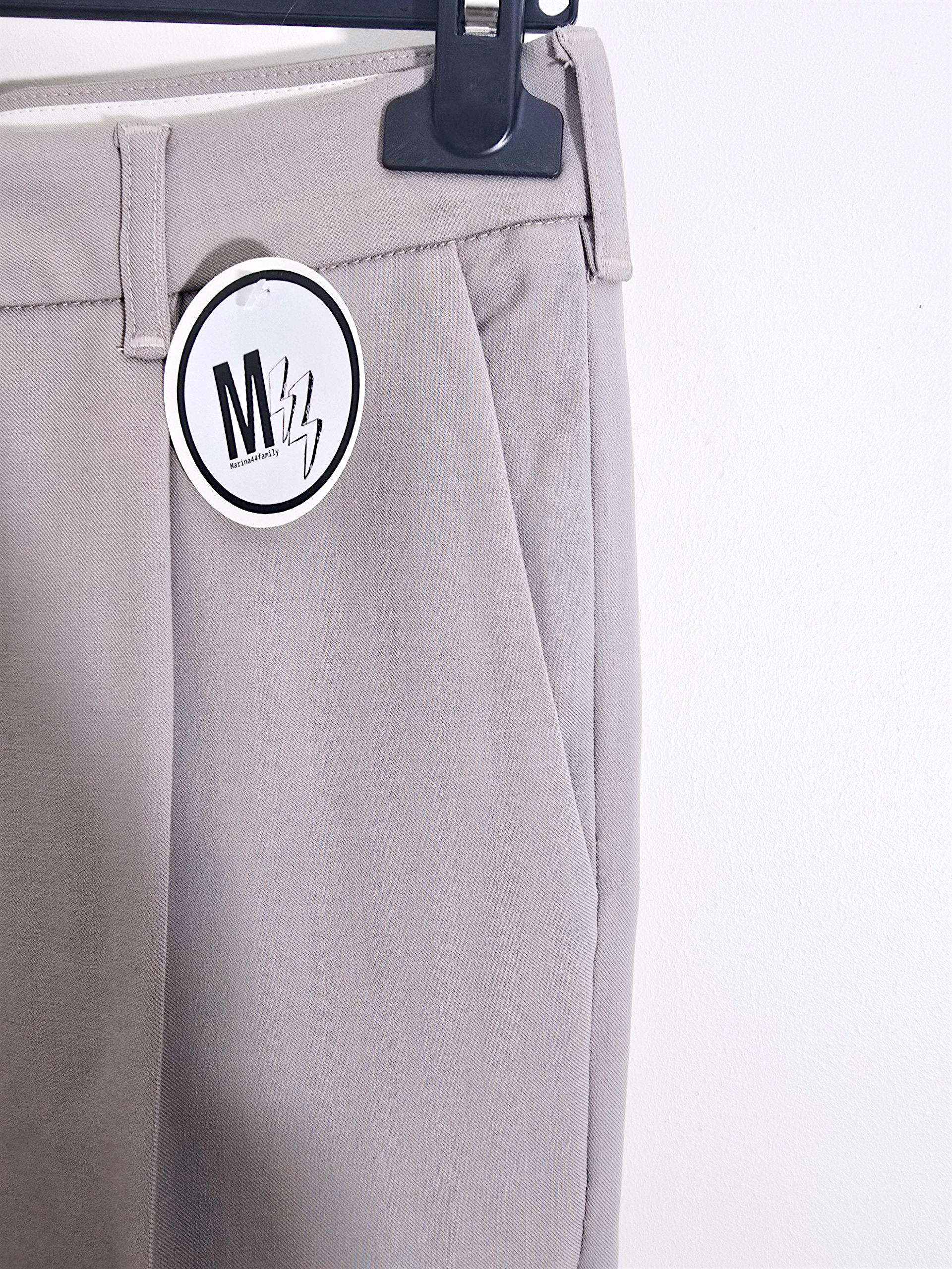 Pantalon chic beige-gris