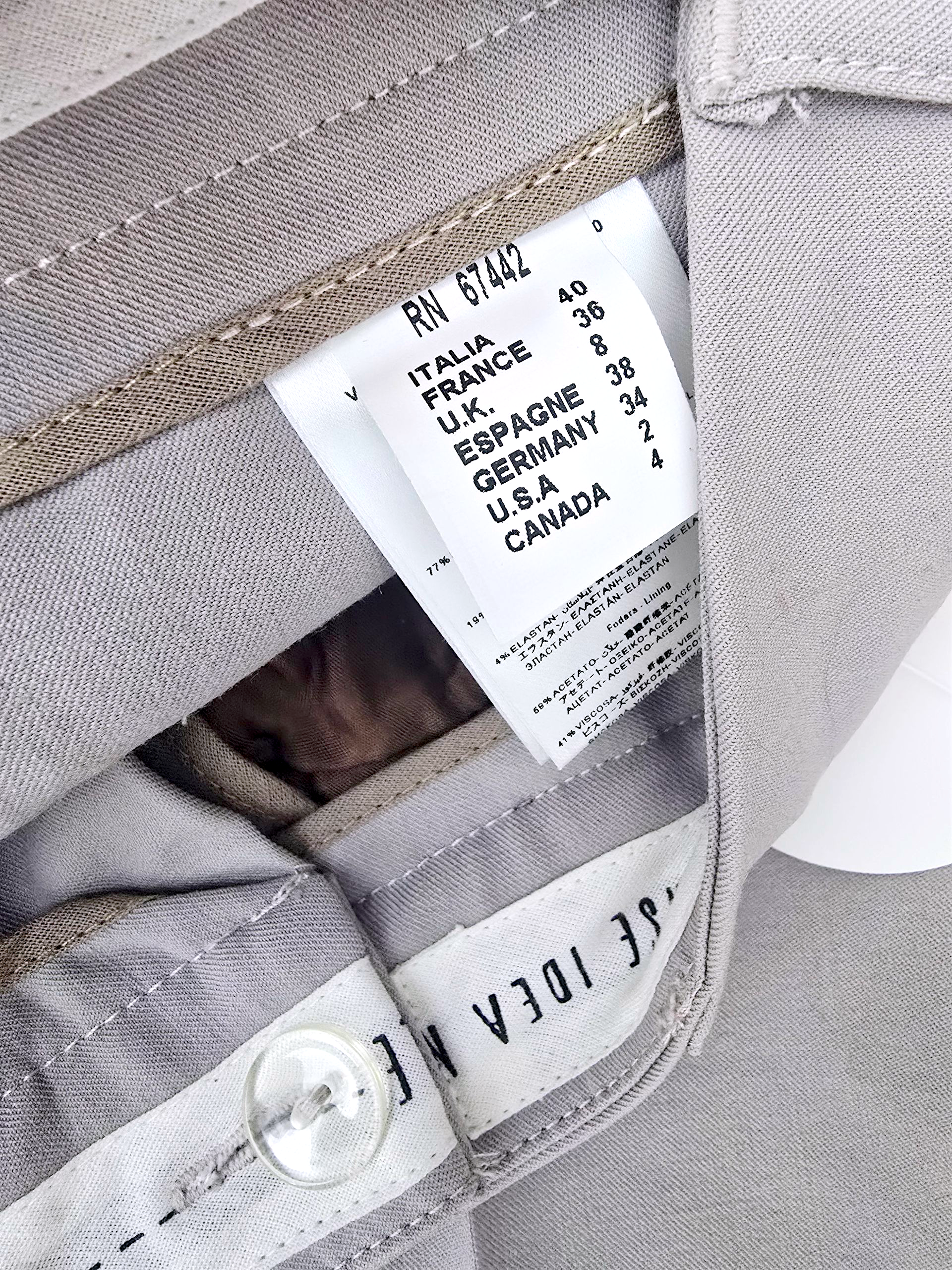 Pantalon chic beige-gris