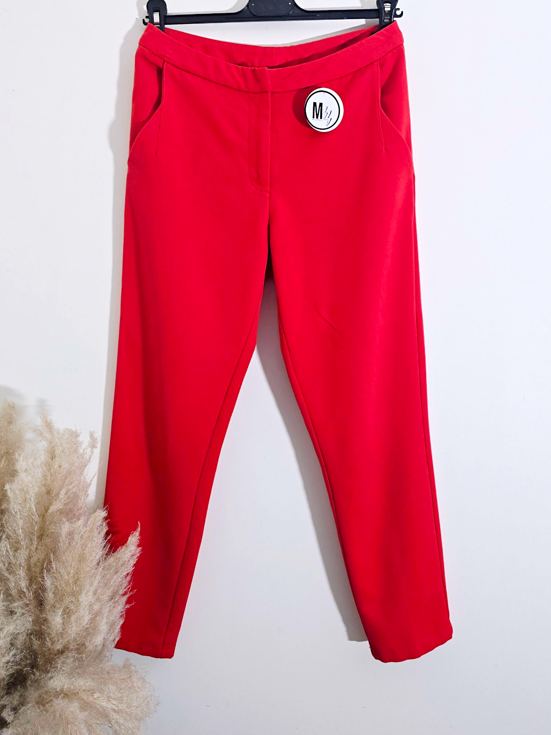 Pantalon chic rouge