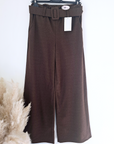 Pantalon chevrons marron