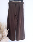 Pantalon chevrons marron