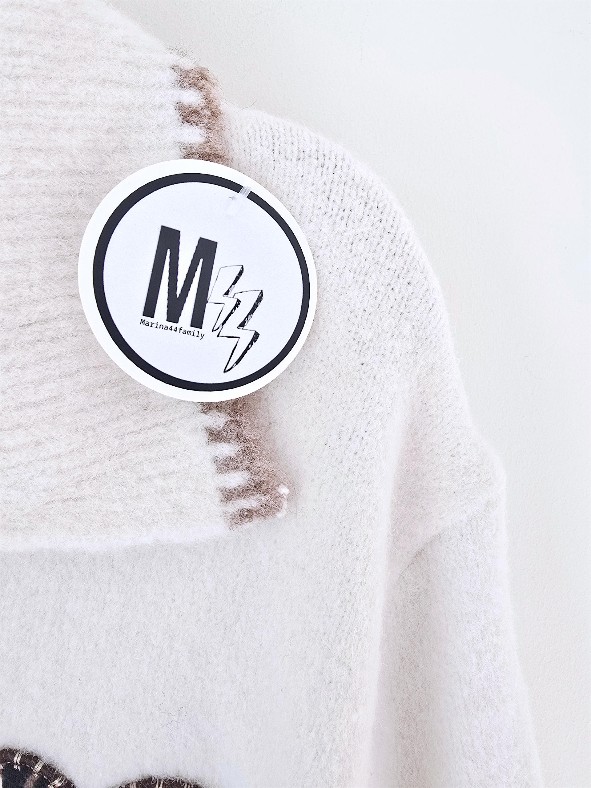 Pull chaud amour léopard