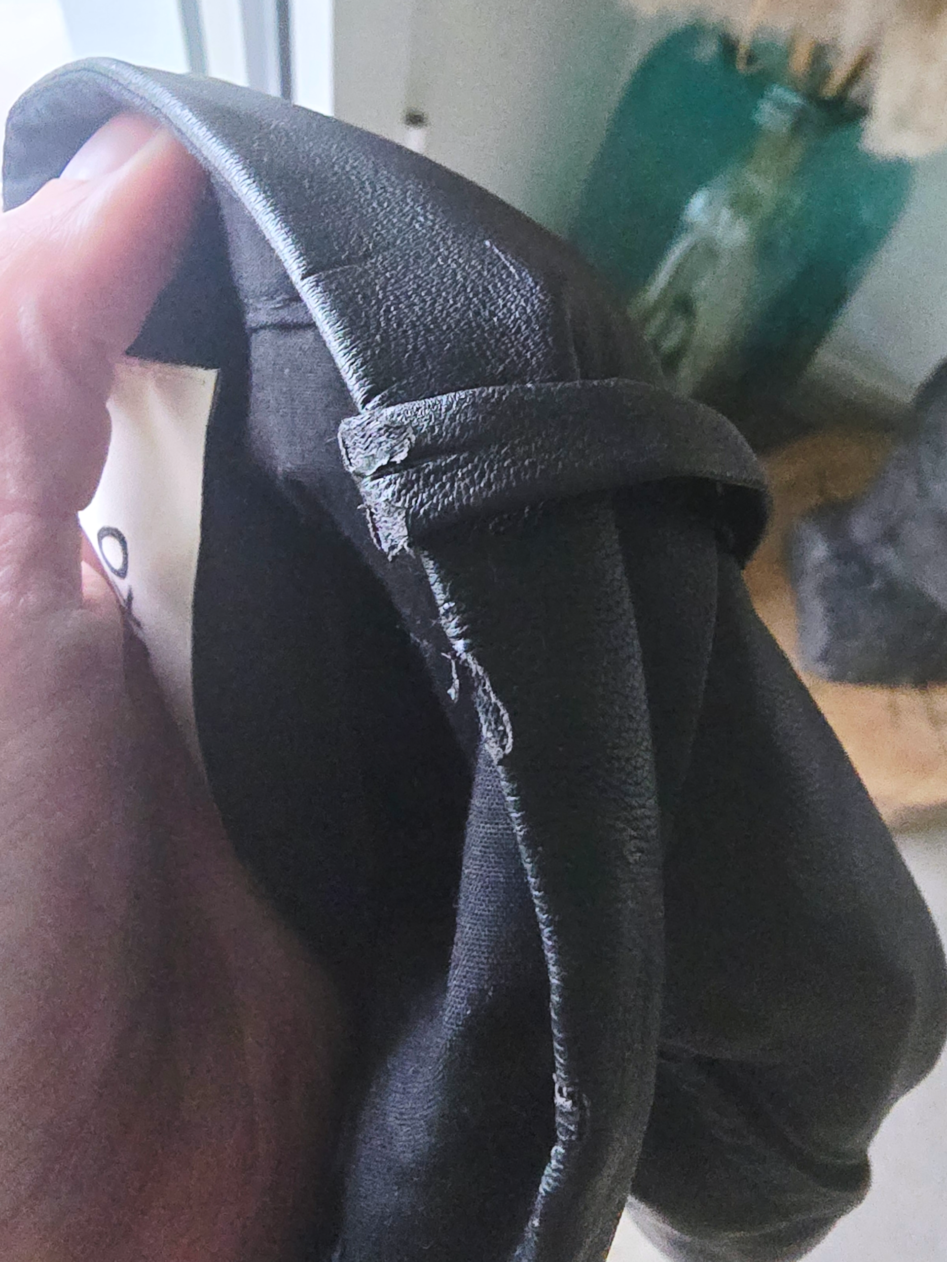 Short similicuir noir Pinko