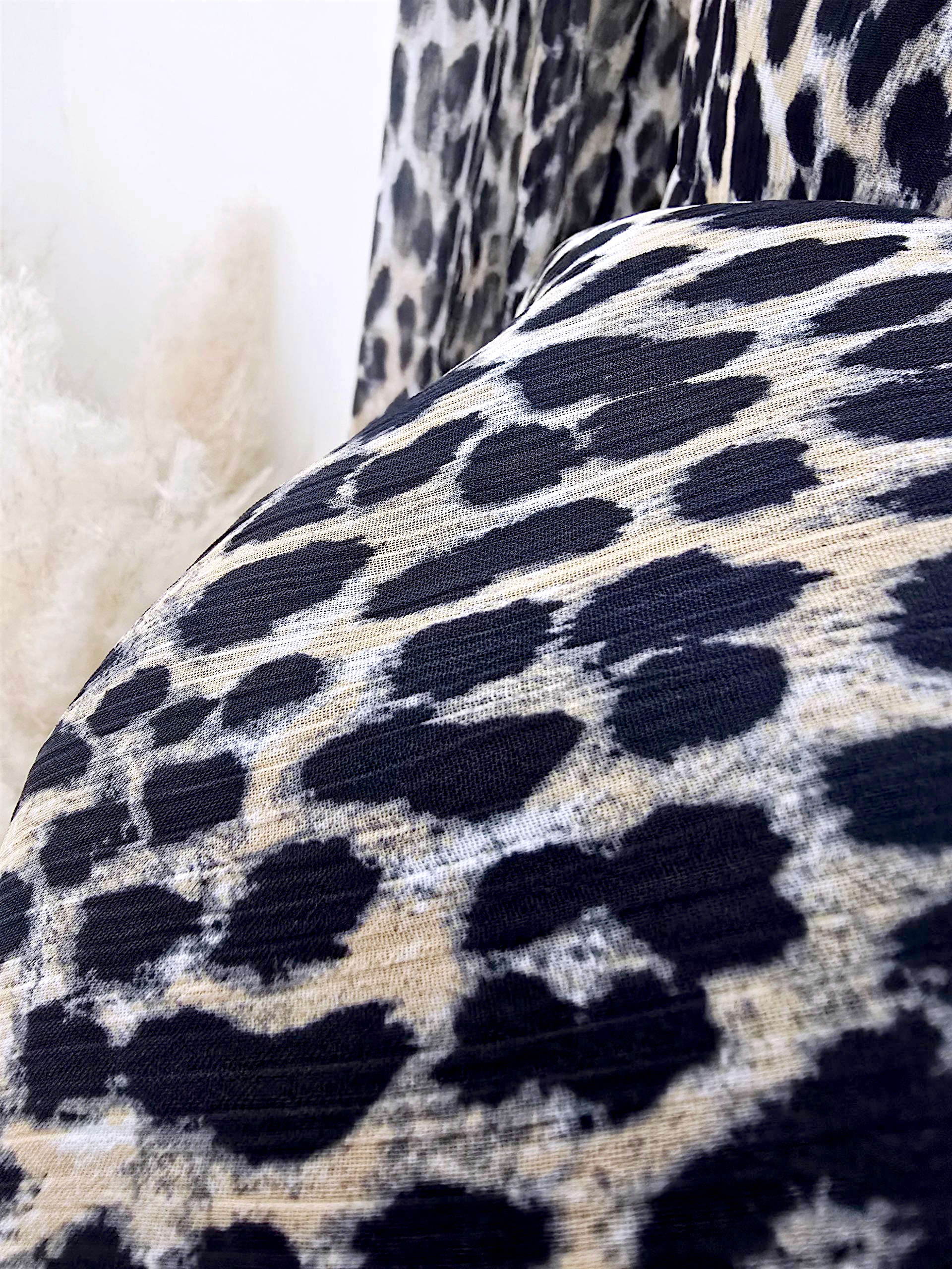 Robe portefeuille léopard