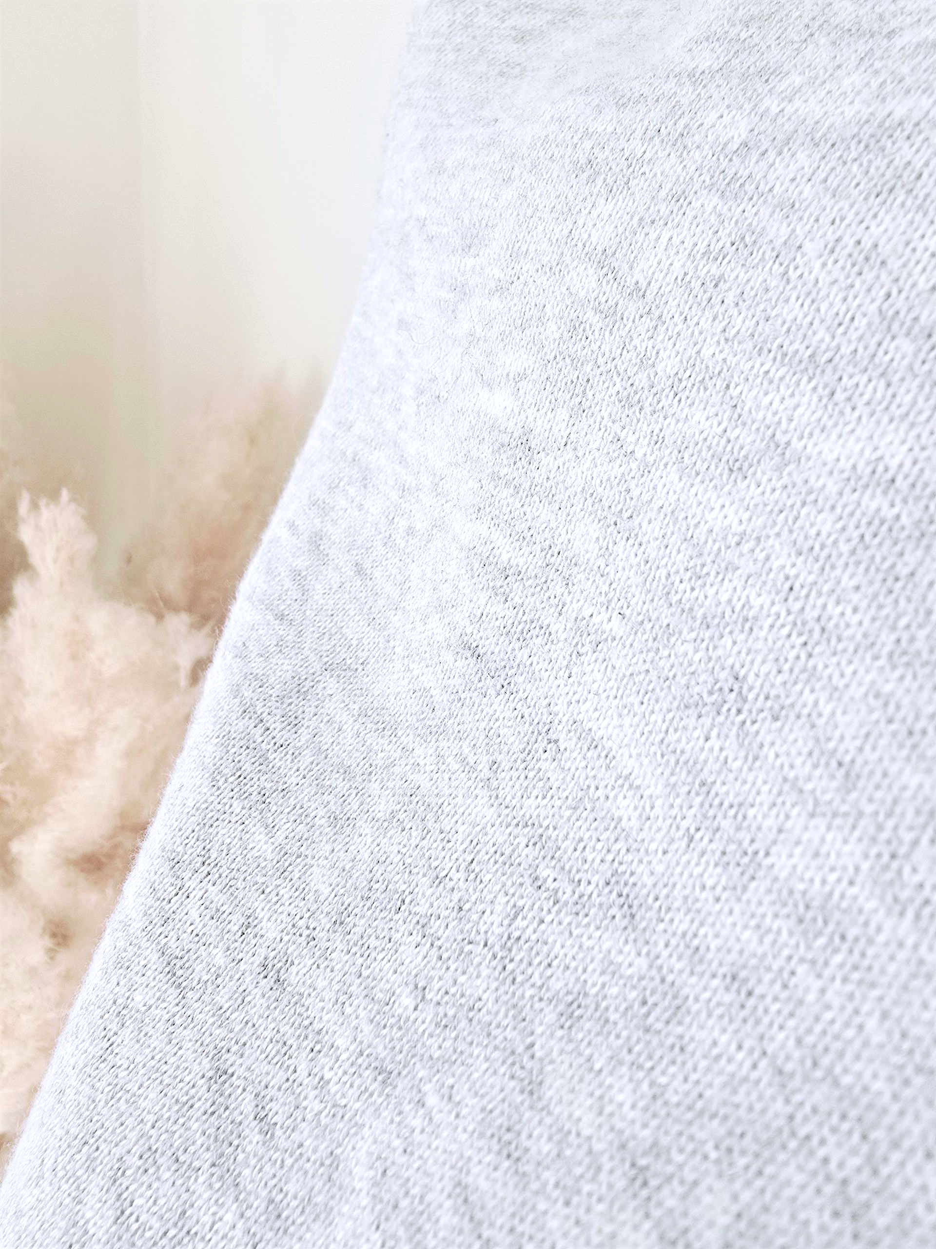 Cardigan Love gris clair