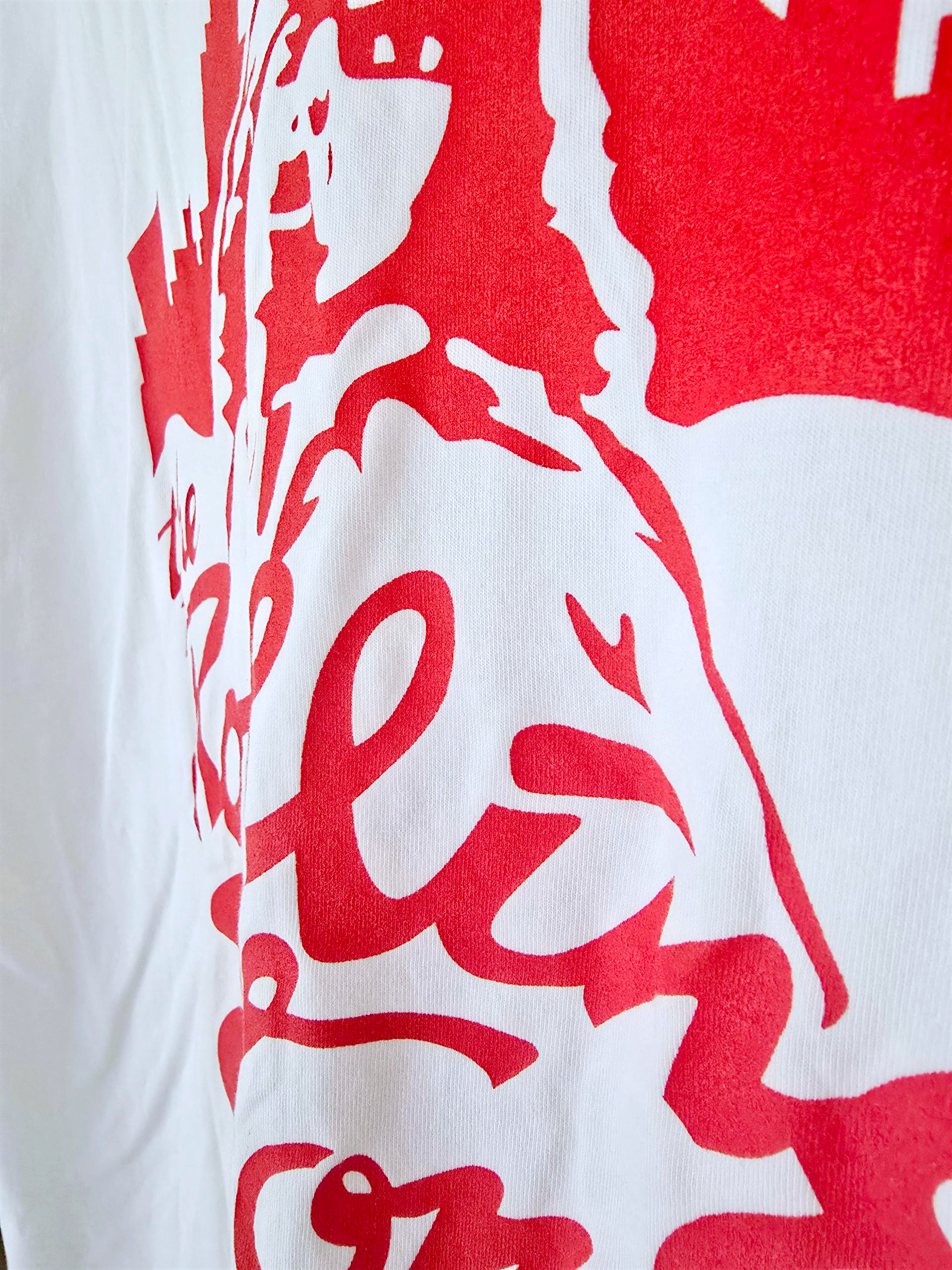 T-shirt blanc Rolling Stone