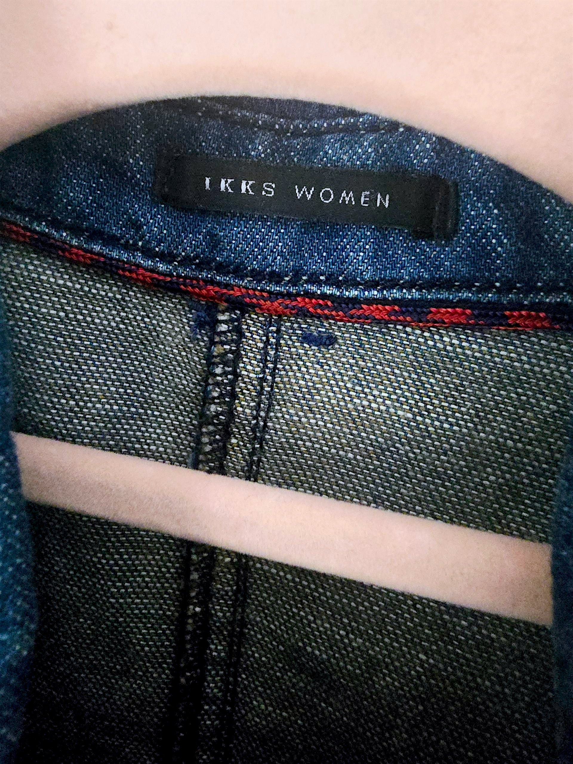 Chemise en jean écussons