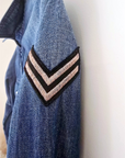 Chemise en jean écussons