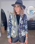 Veste cintrée visage