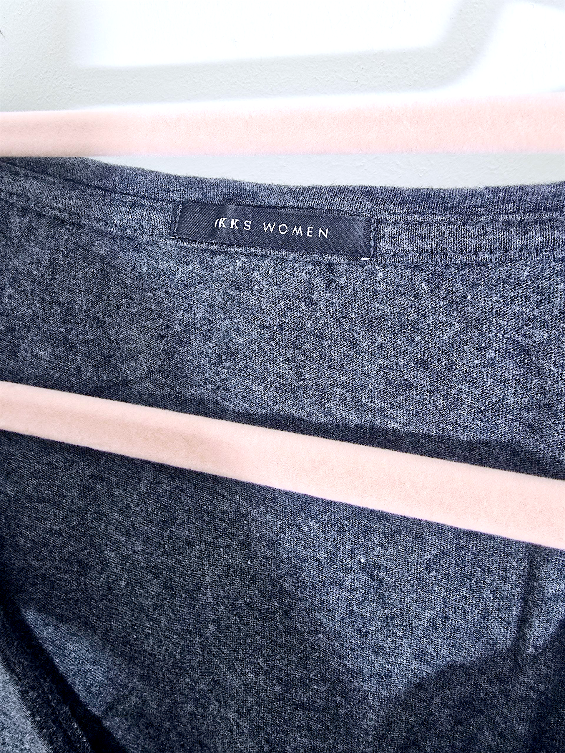 T-shirt skull gris anthracite