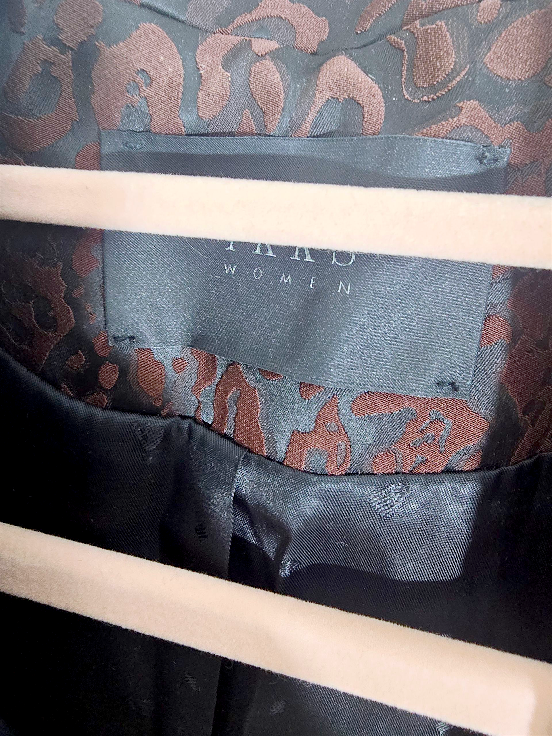 Veste cintrée léo bordeaux