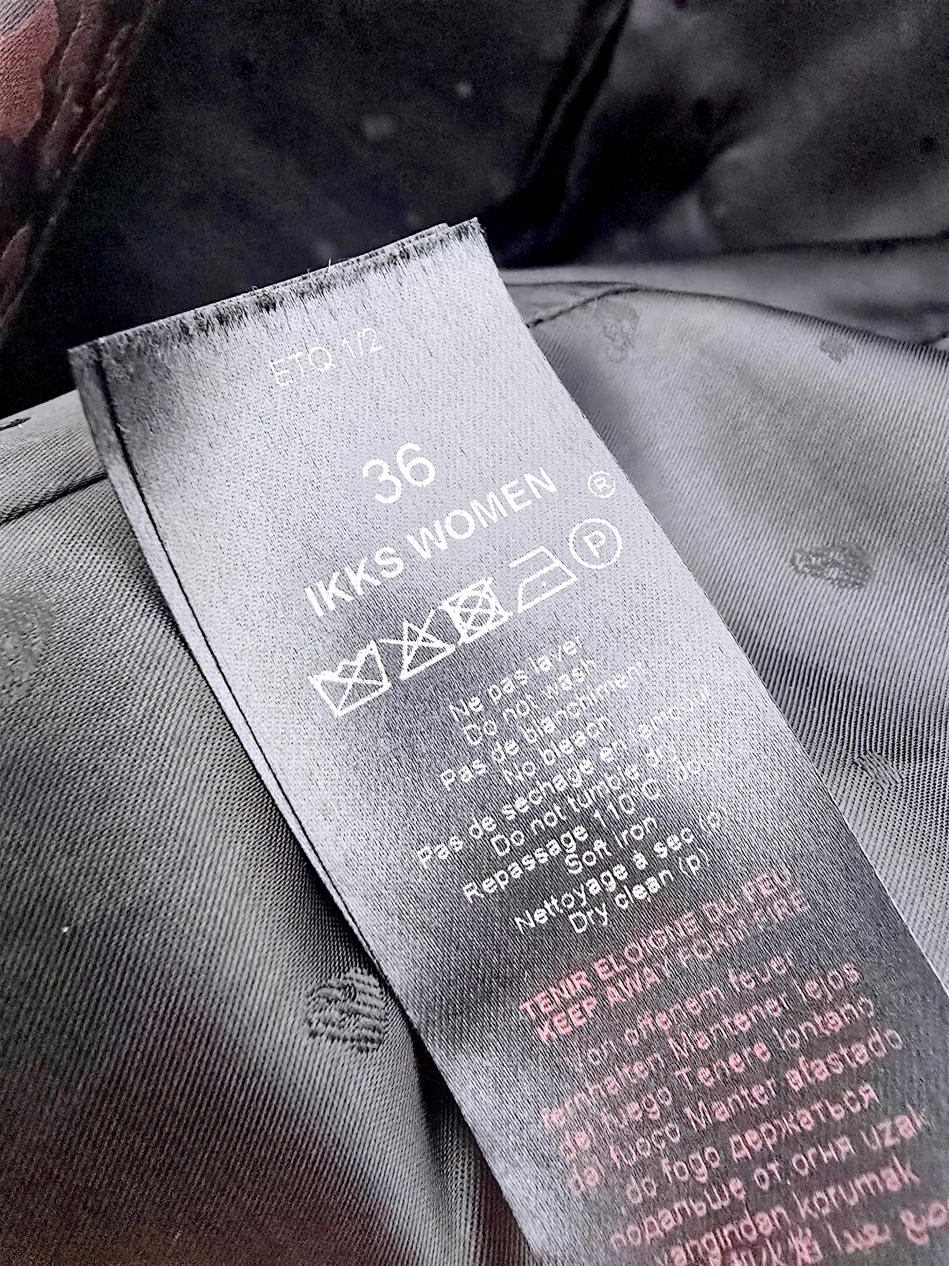 Veste cintrée léo bordeaux