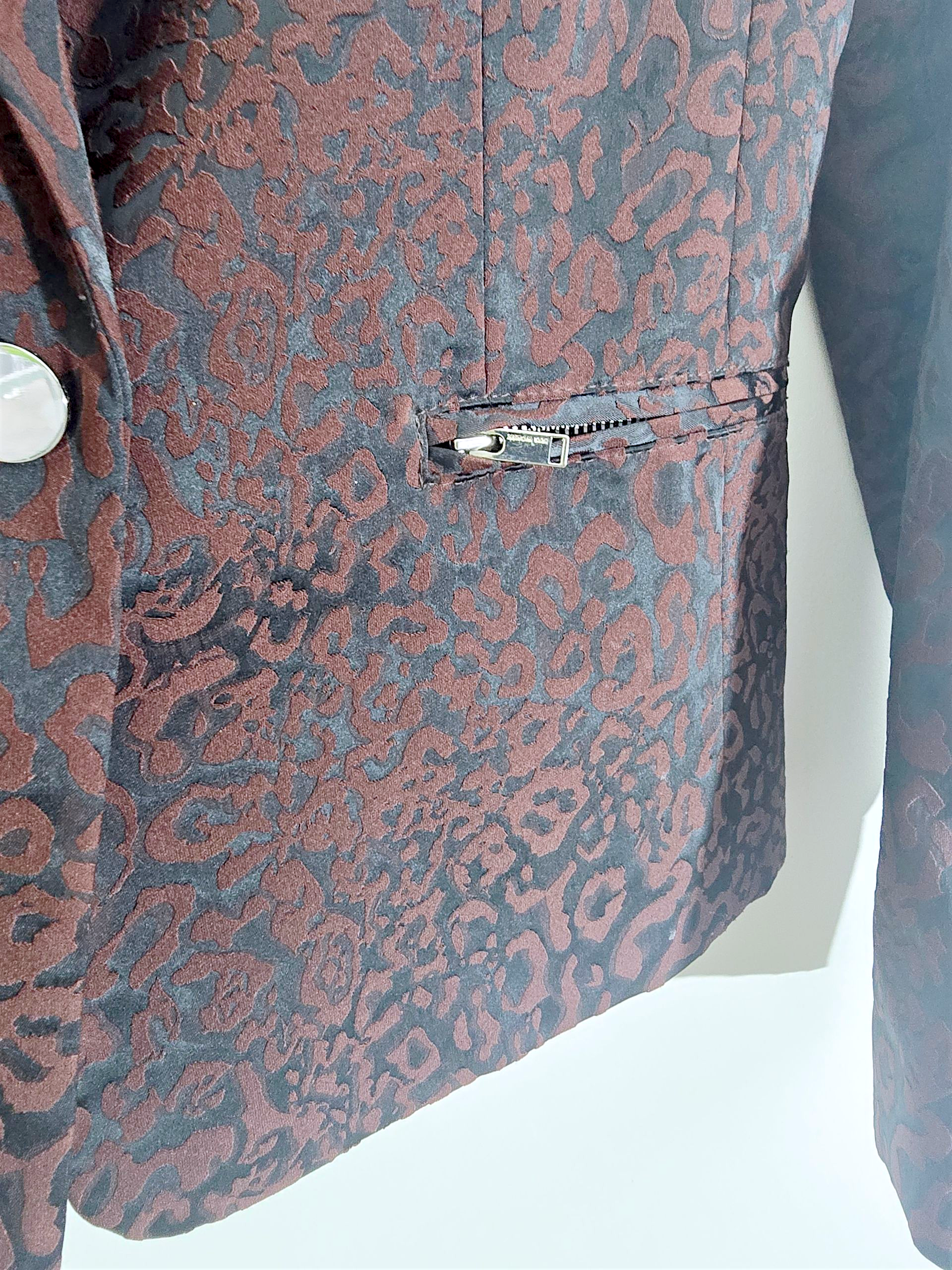 Veste cintrée léo bordeaux