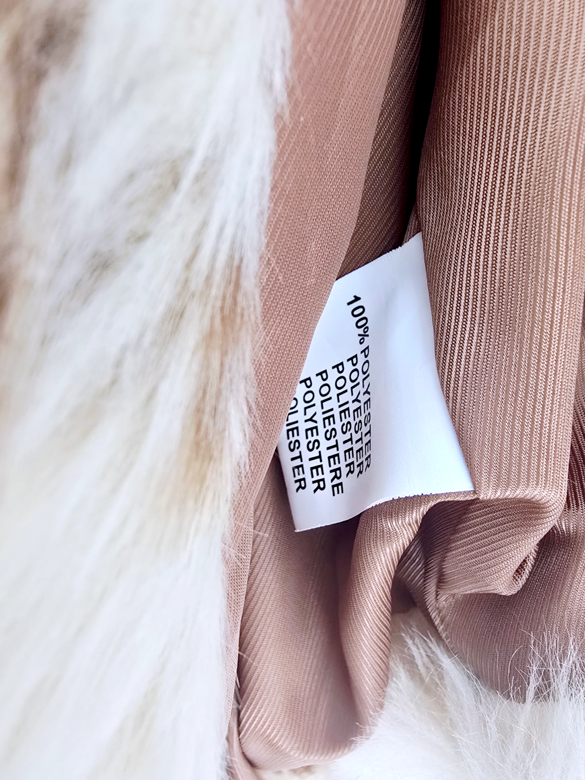 Bomber beige à imprimé animal