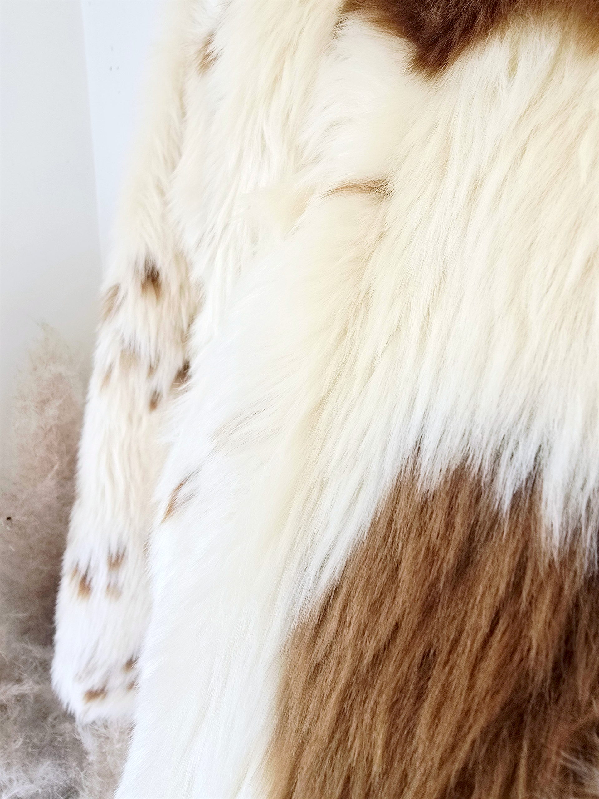 Bomber beige à imprimé animal