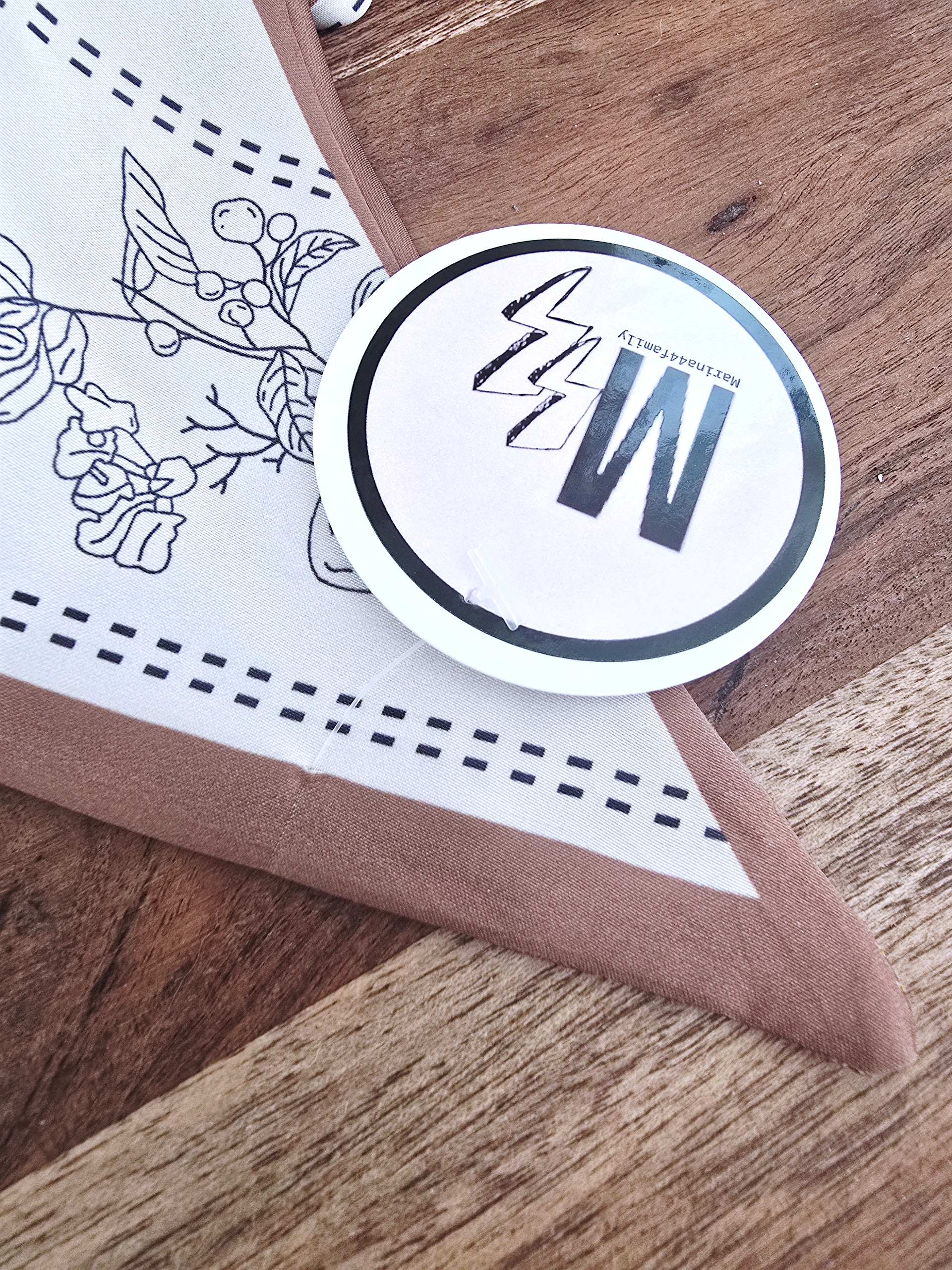 Ceinture ruban beige et marron - 𝐌𝐚𝐫𝐢𝐧𝐚𝟒𝟒𝐟𝐚𝐦𝐢𝐥𝐲