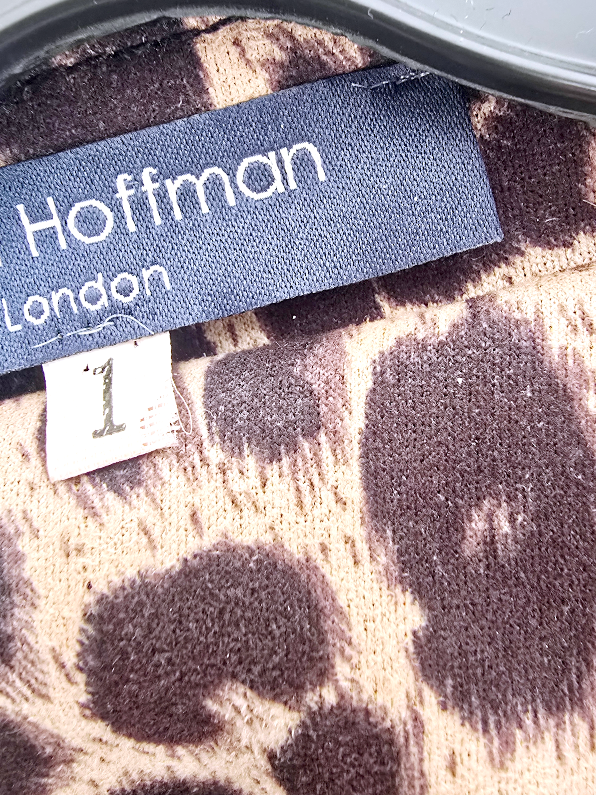 Perfecto suédine à imprimé léopard