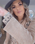 Veste velours ras tags