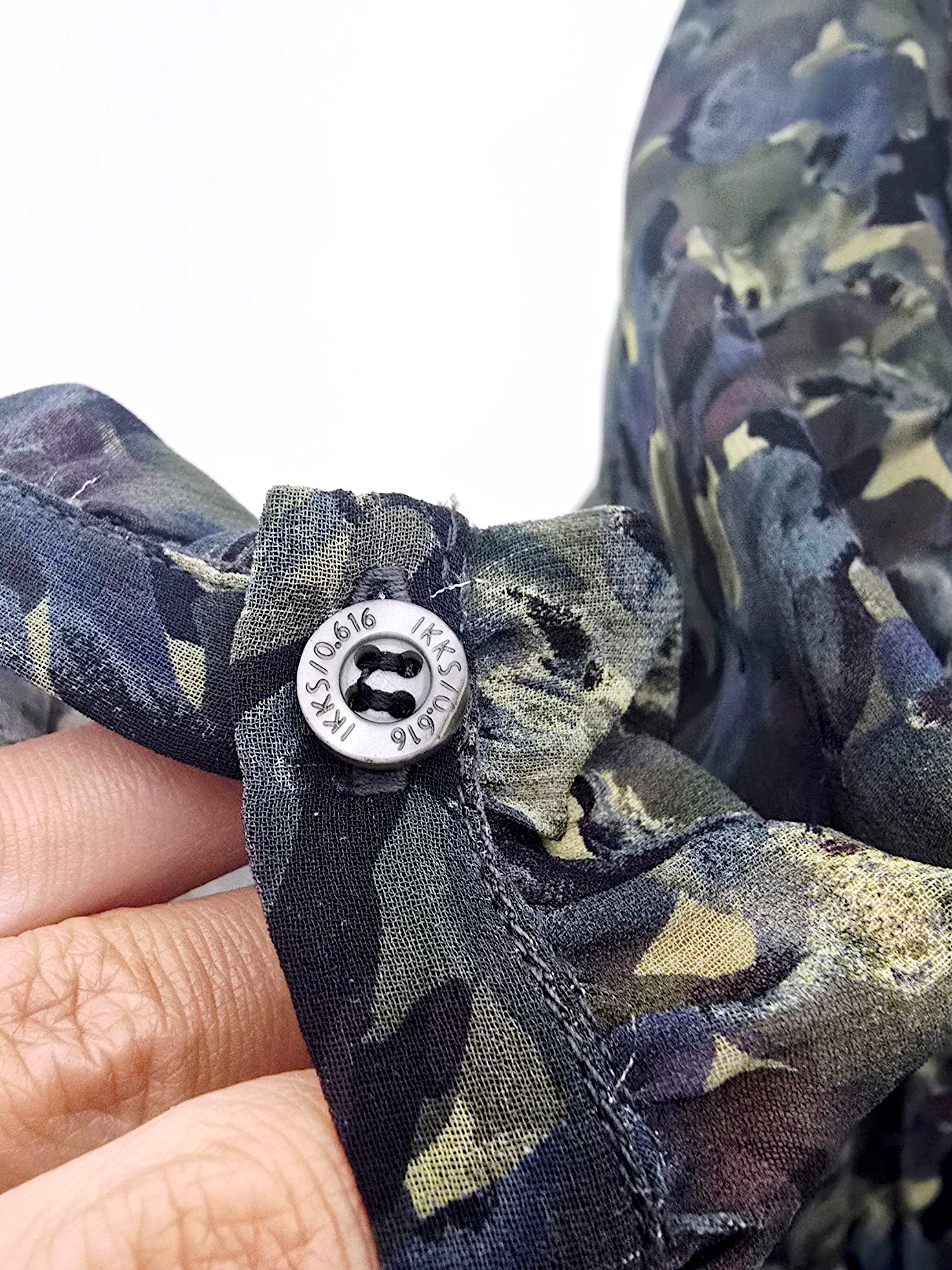 Robe longue camouflage