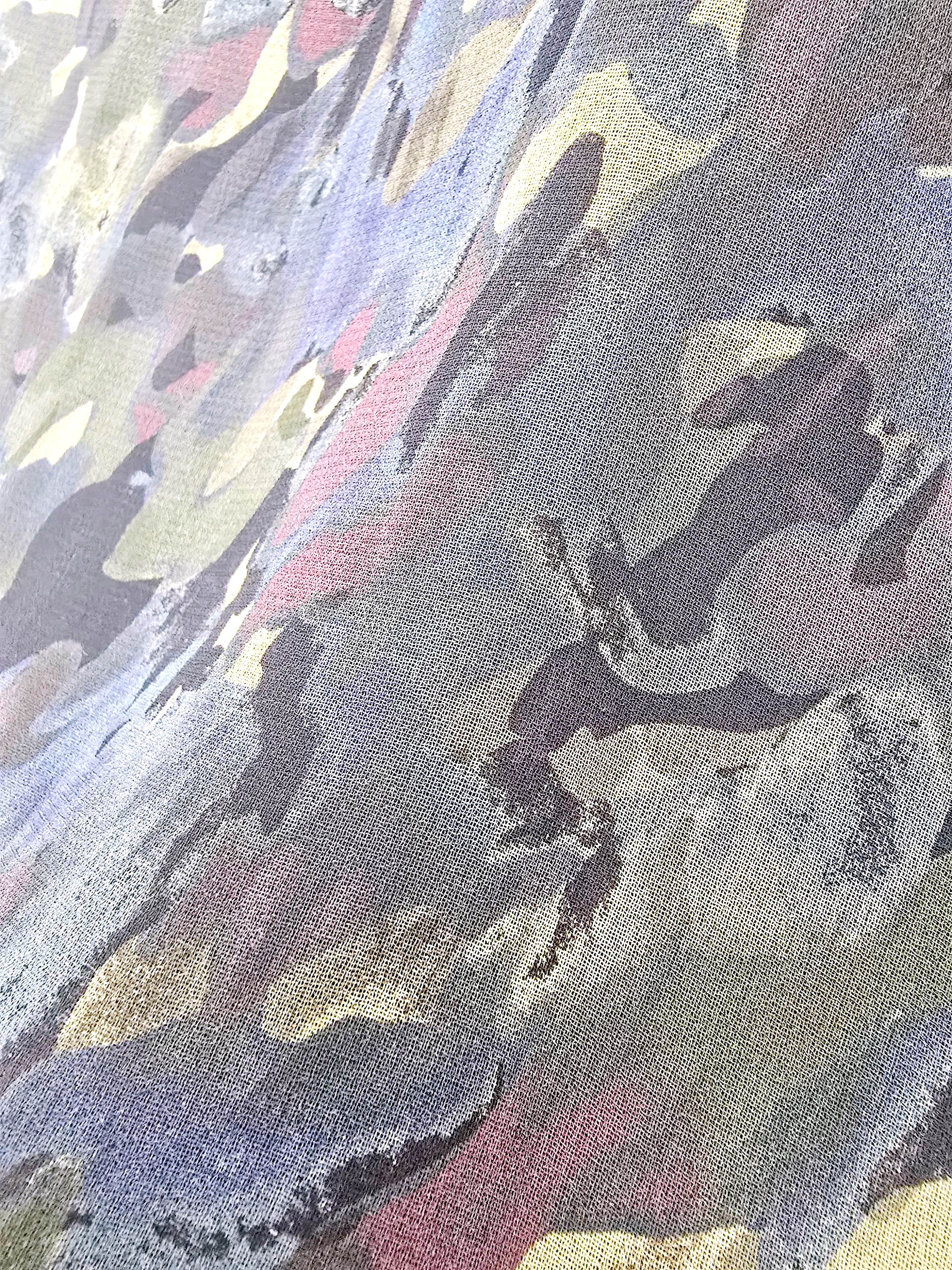 Robe longue camouflage