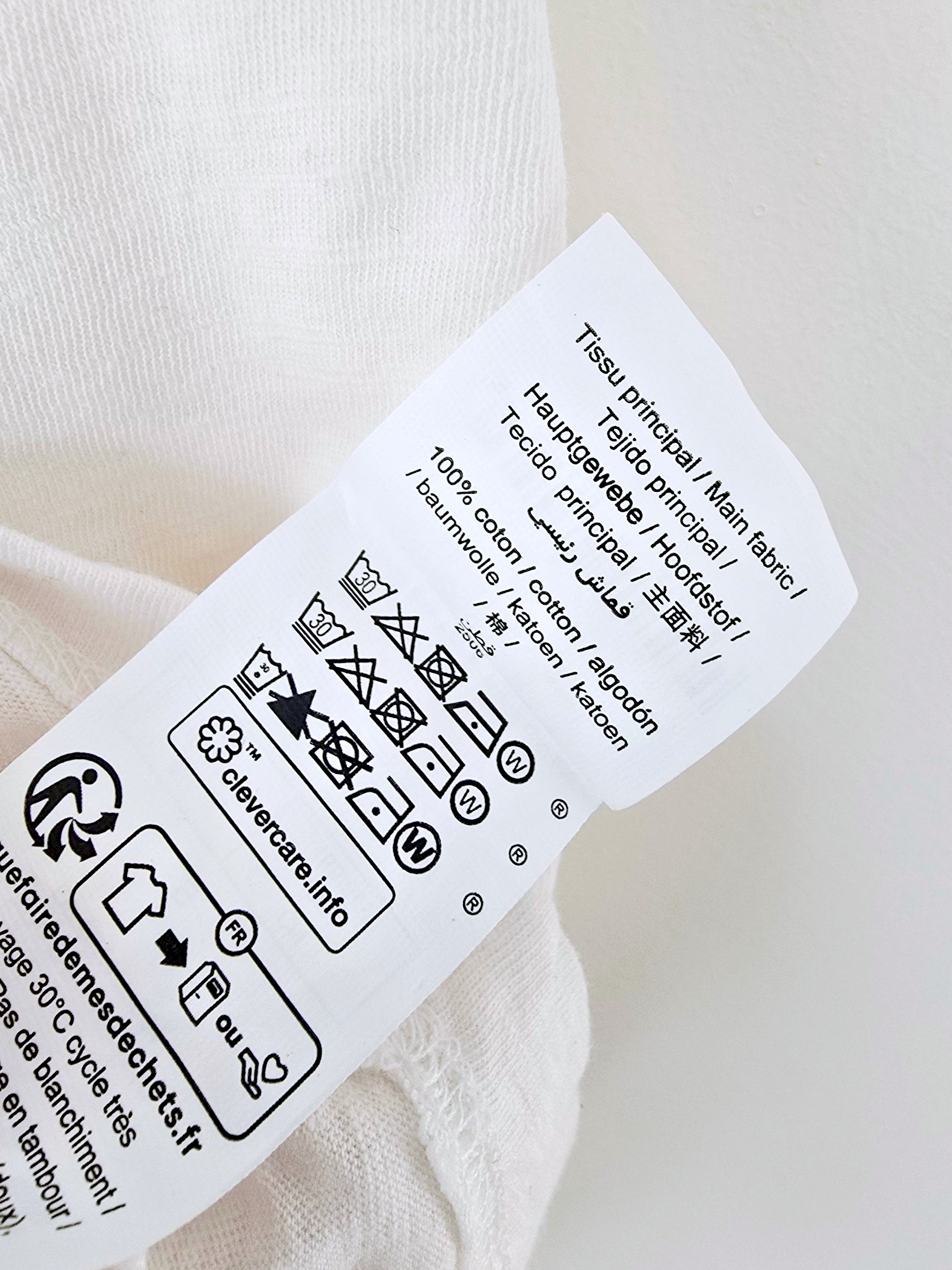 T-shirt blanc militaire