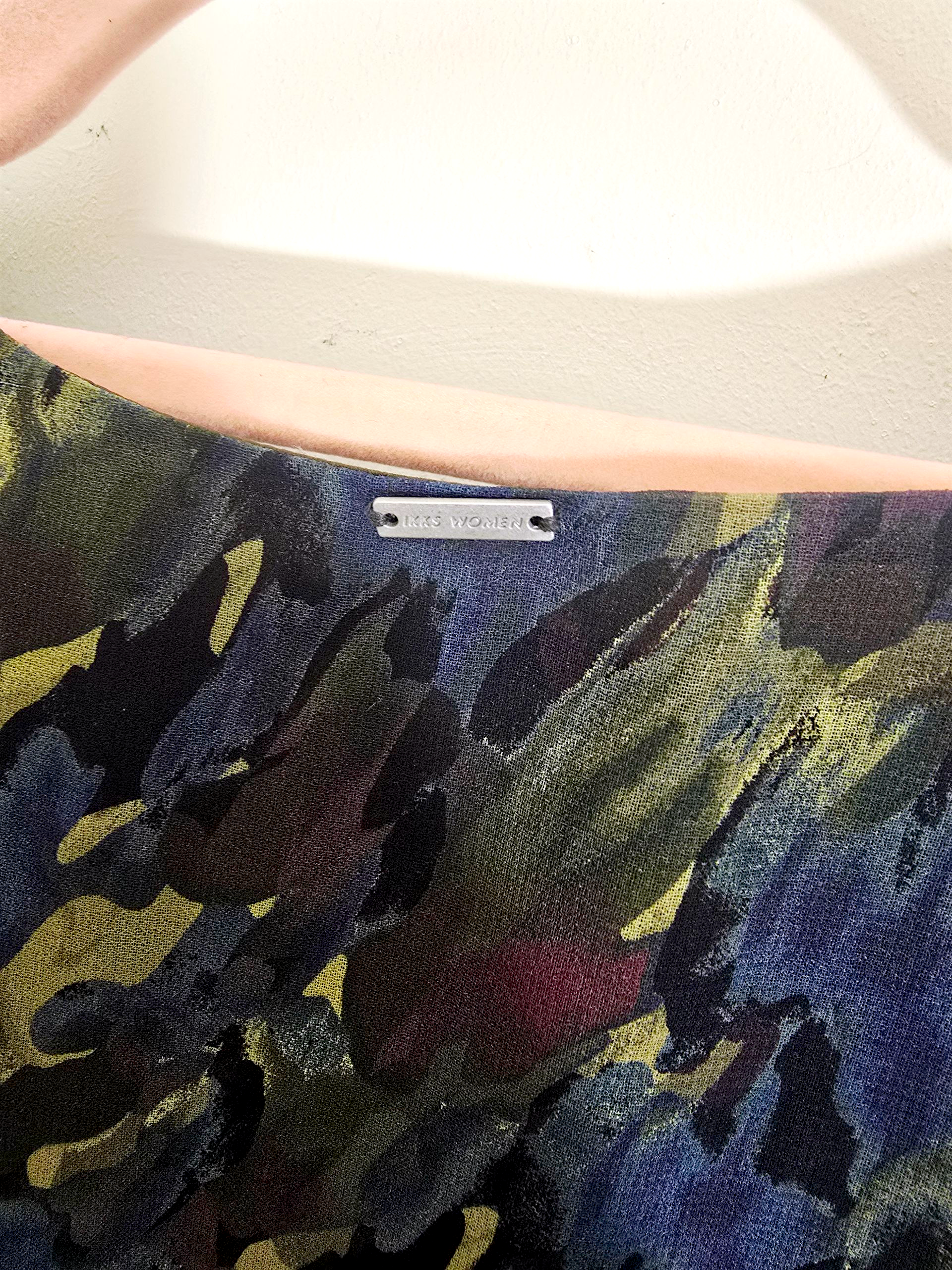 Robe longue camouflage