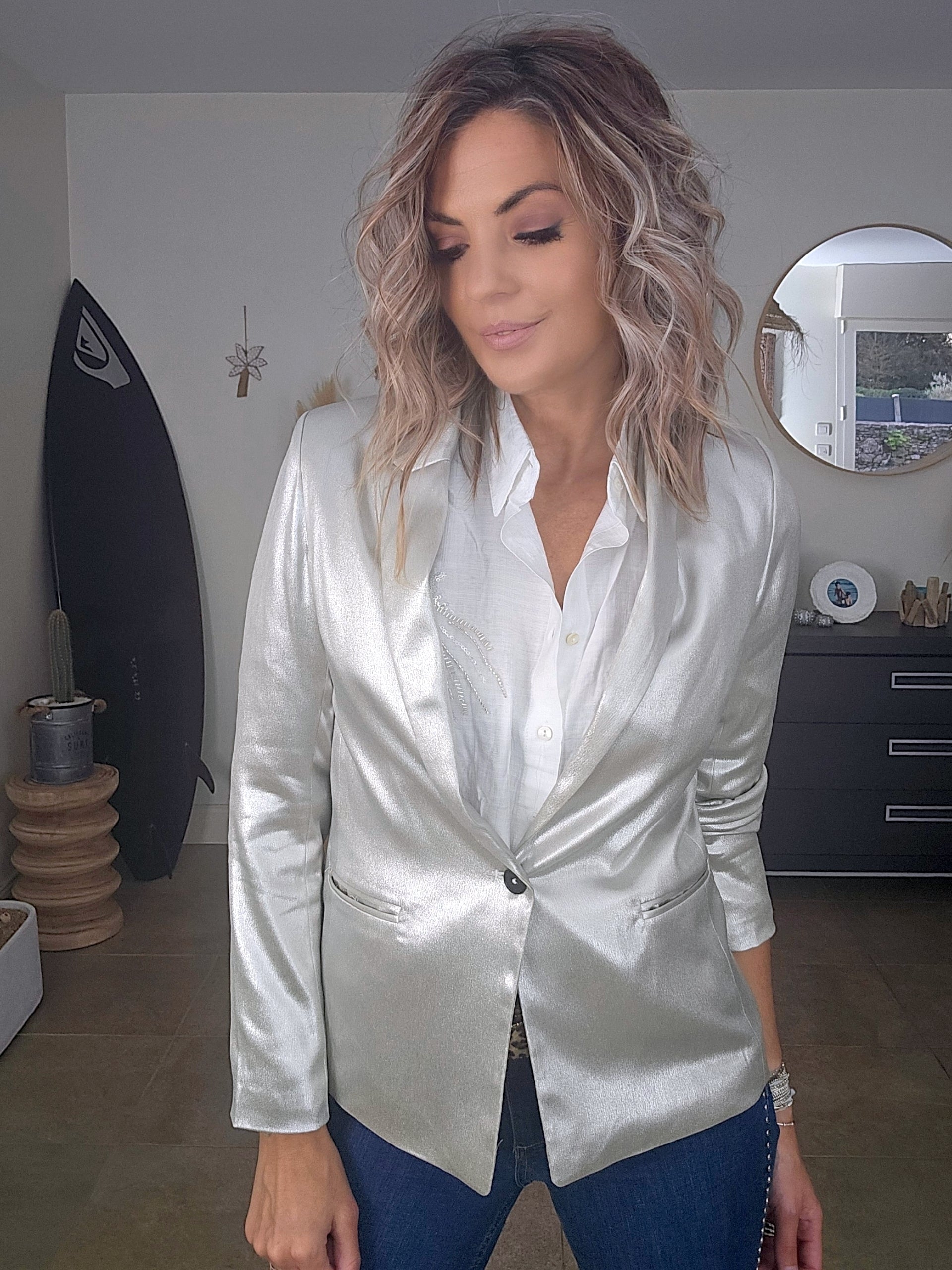 Veste irisée - 𝐌𝐚𝐫𝐢𝐧𝐚𝟒𝟒𝐟𝐚𝐦𝐢𝐥𝐲