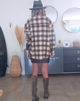 Chemise / surchemise à carreaux