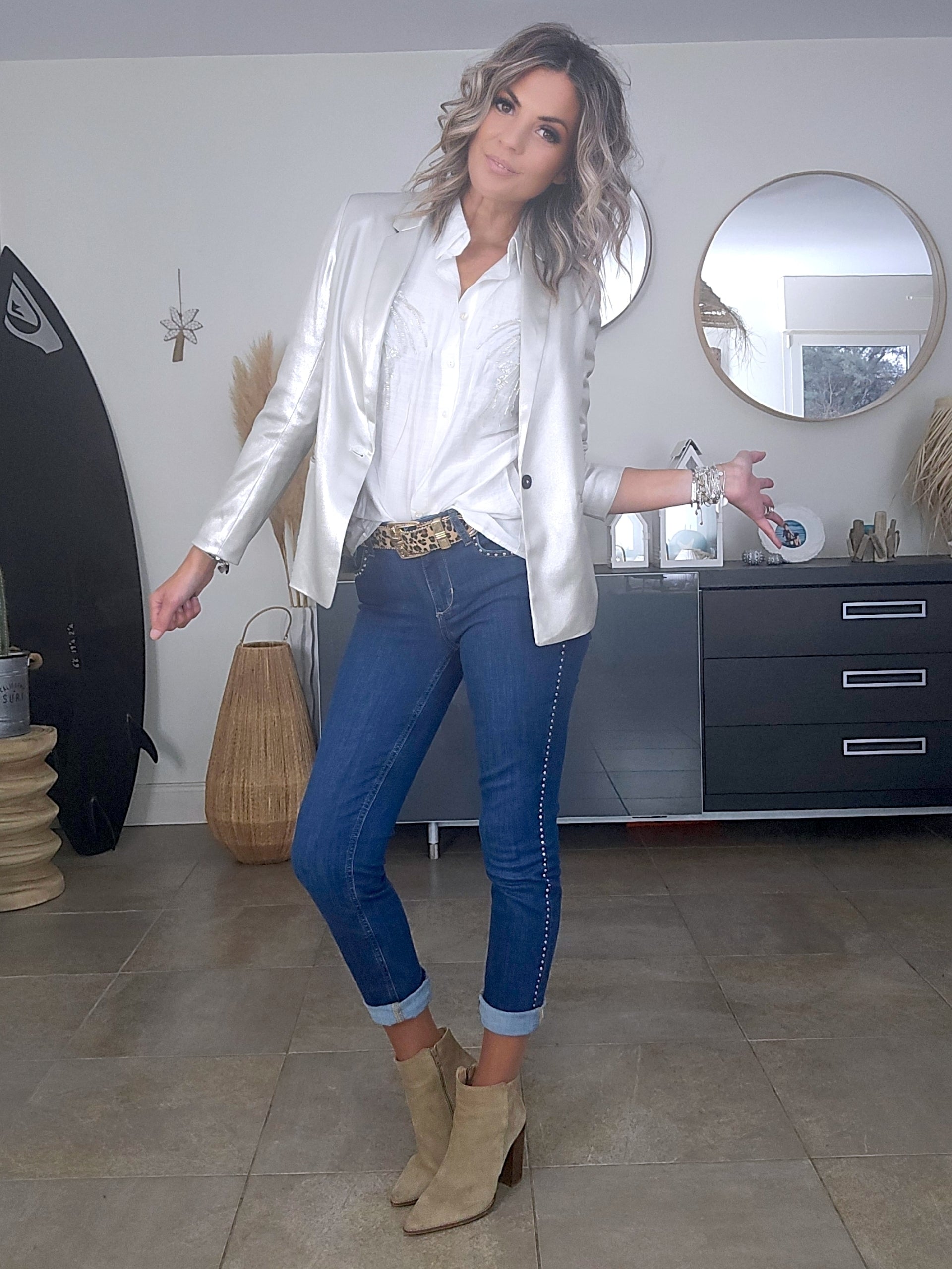 Veste irisée - 𝐌𝐚𝐫𝐢𝐧𝐚𝟒𝟒𝐟𝐚𝐦𝐢𝐥𝐲