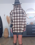 Chemise / surchemise à carreaux