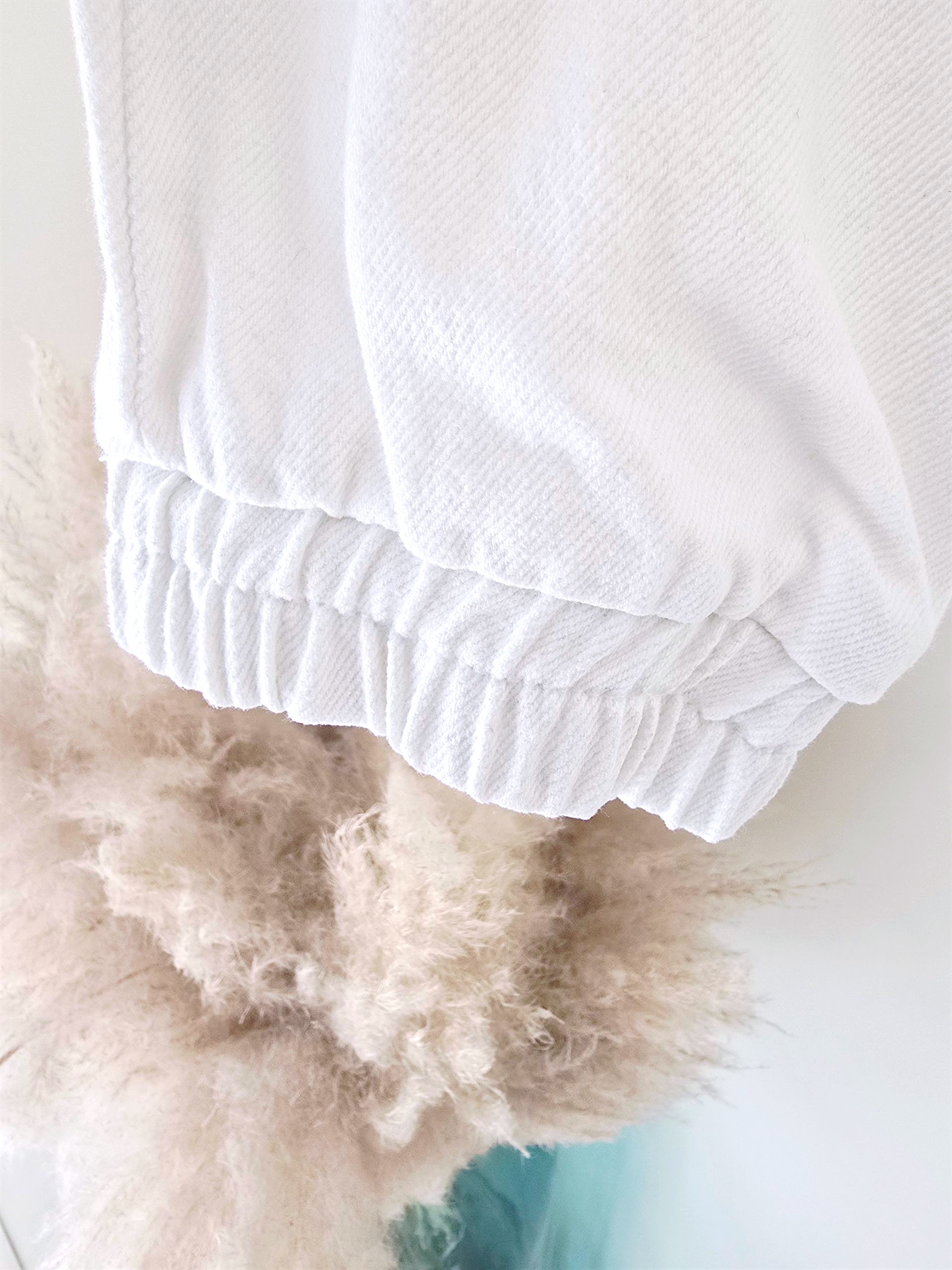 Pantalon jeeging blanc