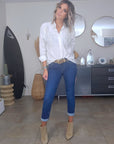 Chemise blanche à perles translucides - 𝐌𝐚𝐫𝐢𝐧𝐚𝟒𝟒𝐟𝐚𝐦𝐢𝐥𝐲