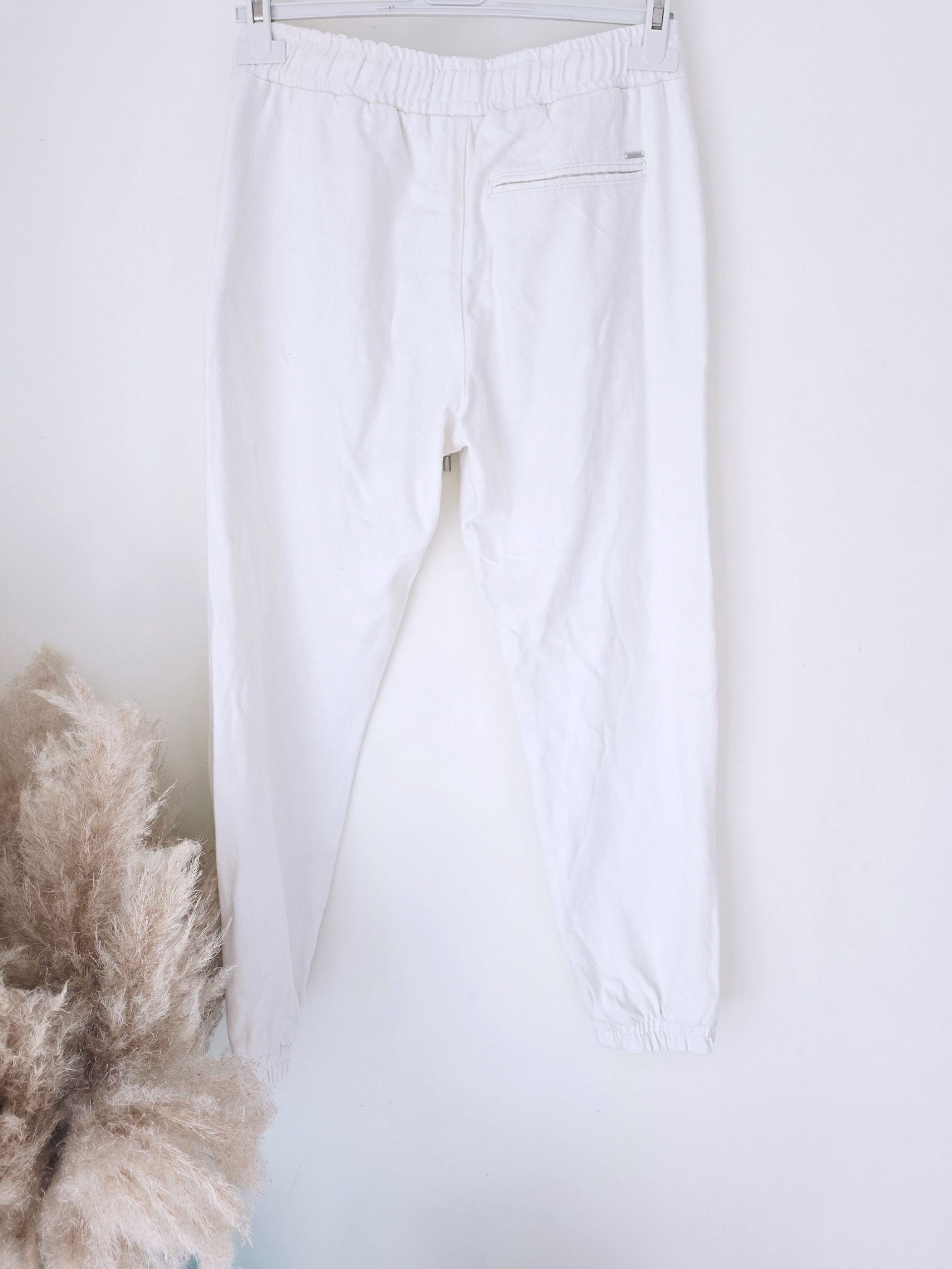 Pantalon jeeging blanc