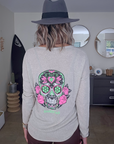 Pull fin skull fluo